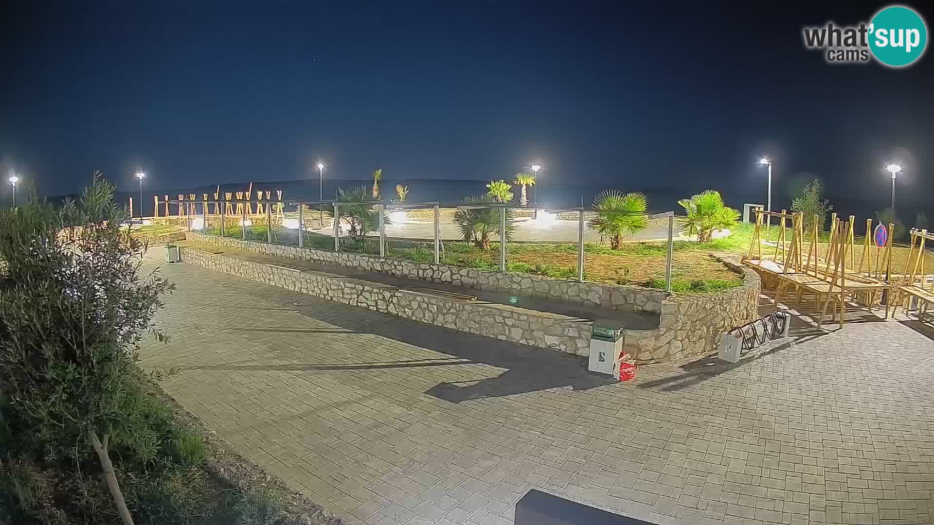 Mandre Summer Stage Webcam – Velika điga | Pag Island