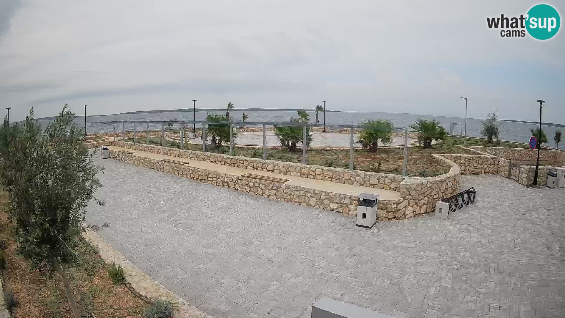 Mandre Summer Stage Webcam – Velika điga | Pag Island