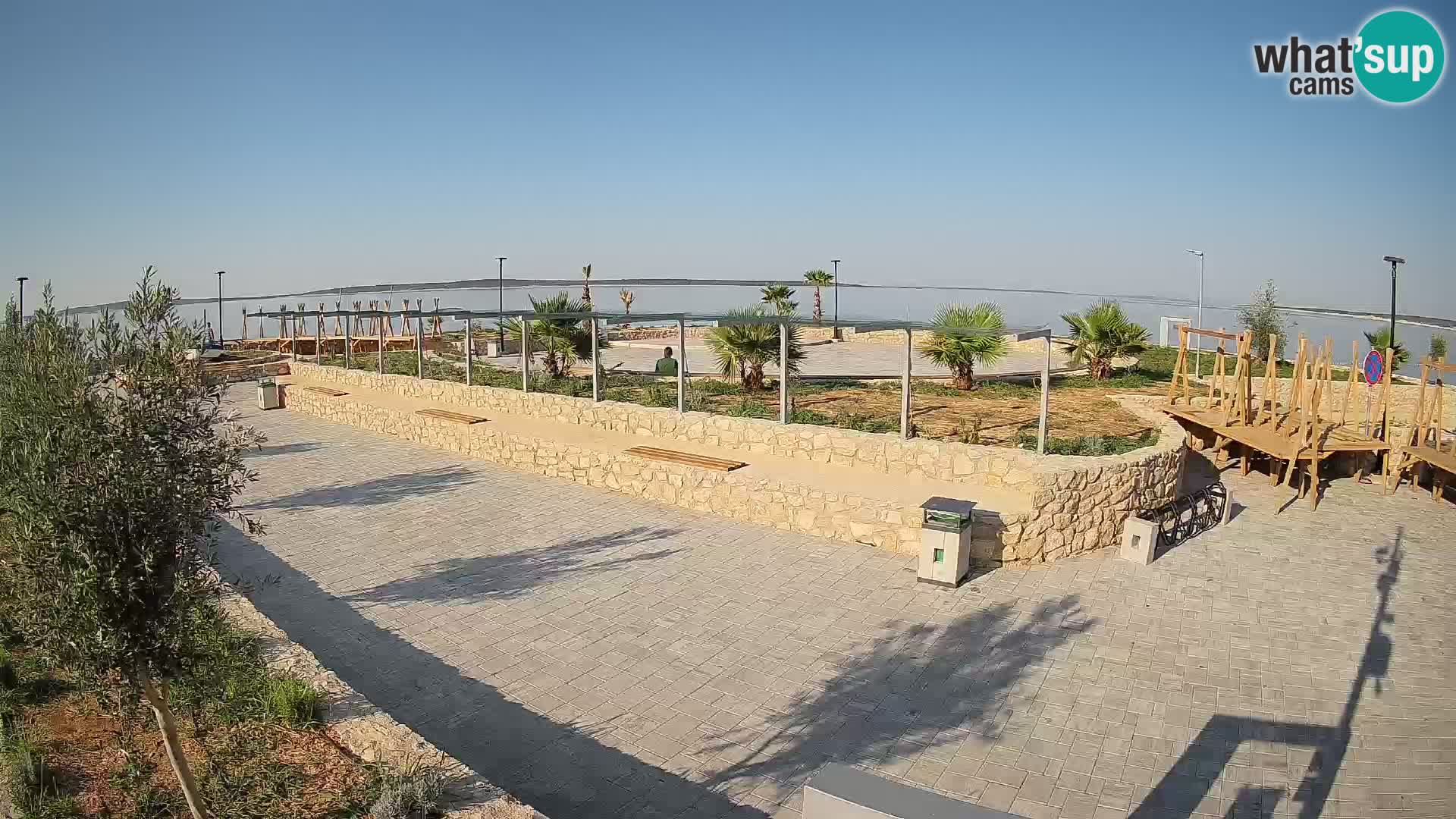 Webcam Mandre – Palco estivo Velika điga | Isola di Pag