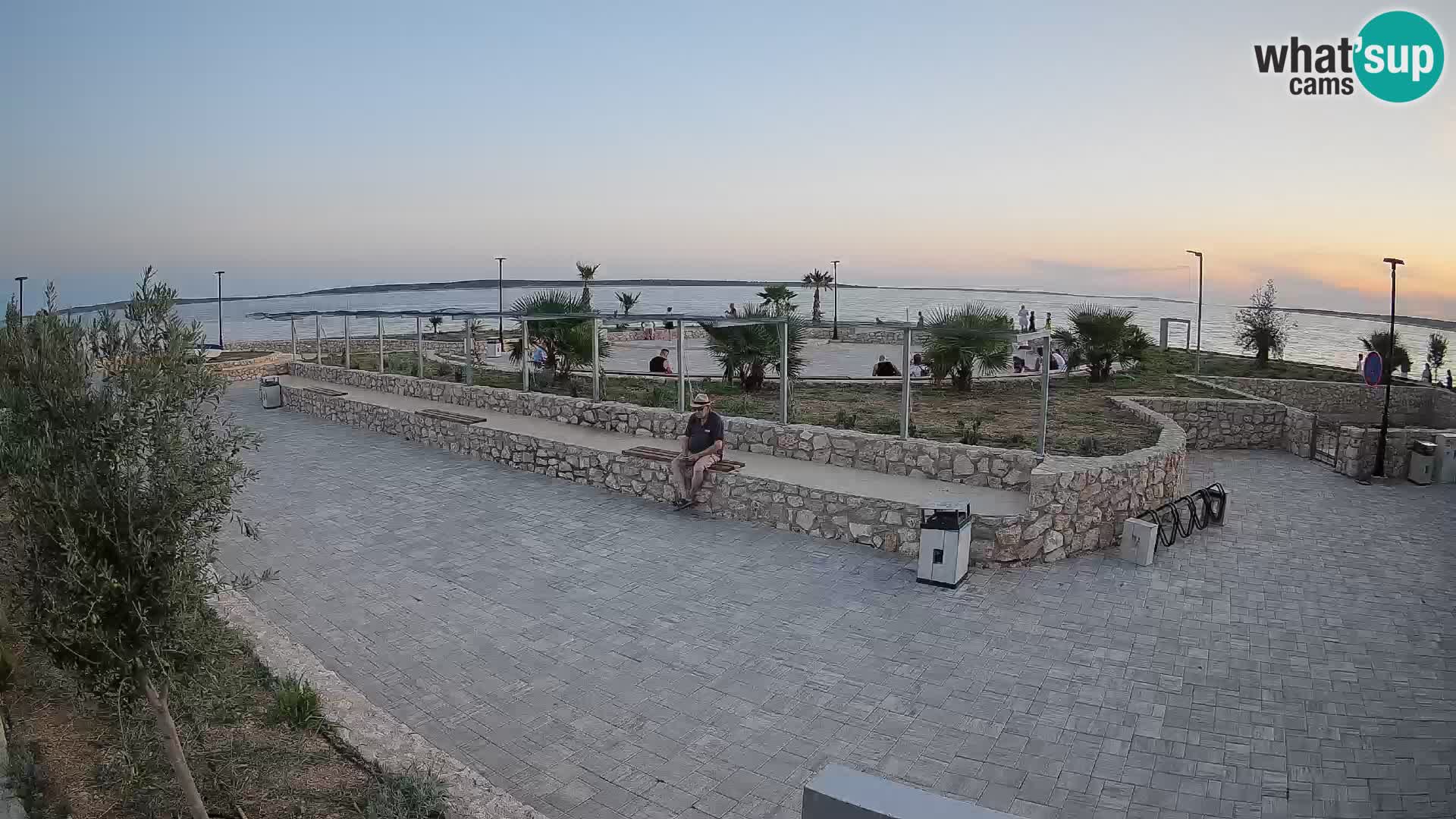 Mandre Summer Stage Webcam – Velika điga | Pag Island