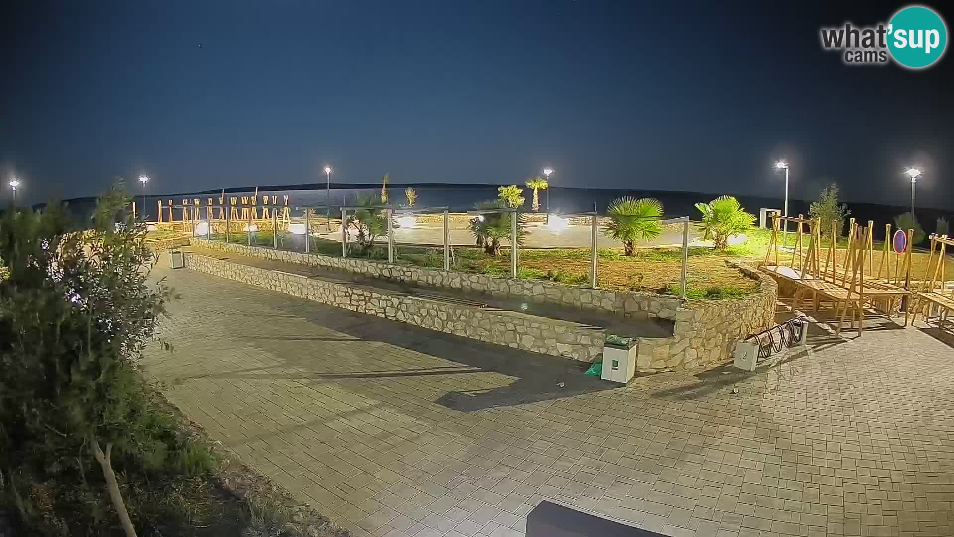 Mandre Summer Stage Webcam – Velika điga | Pag Island