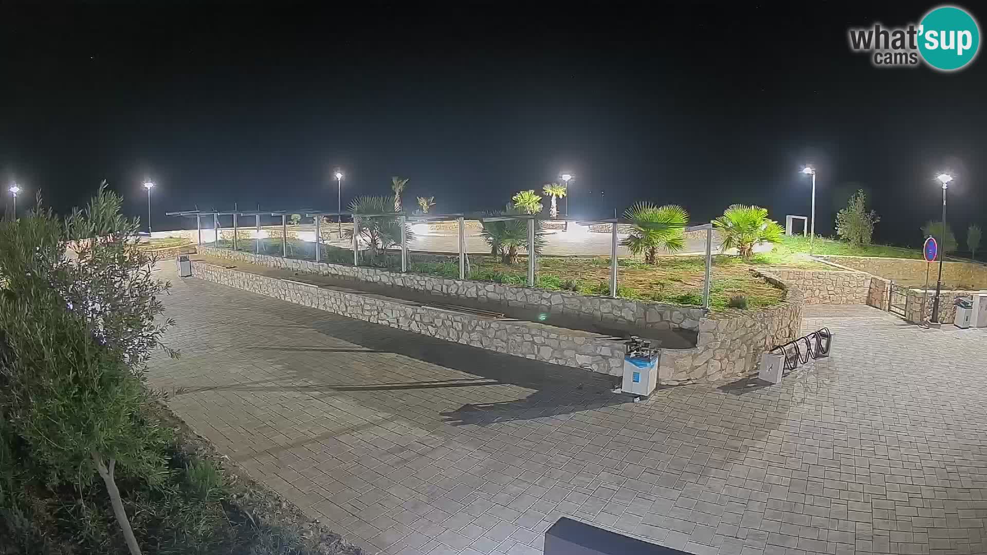 Mandre Summer Stage Webcam – Velika điga | Pag Island