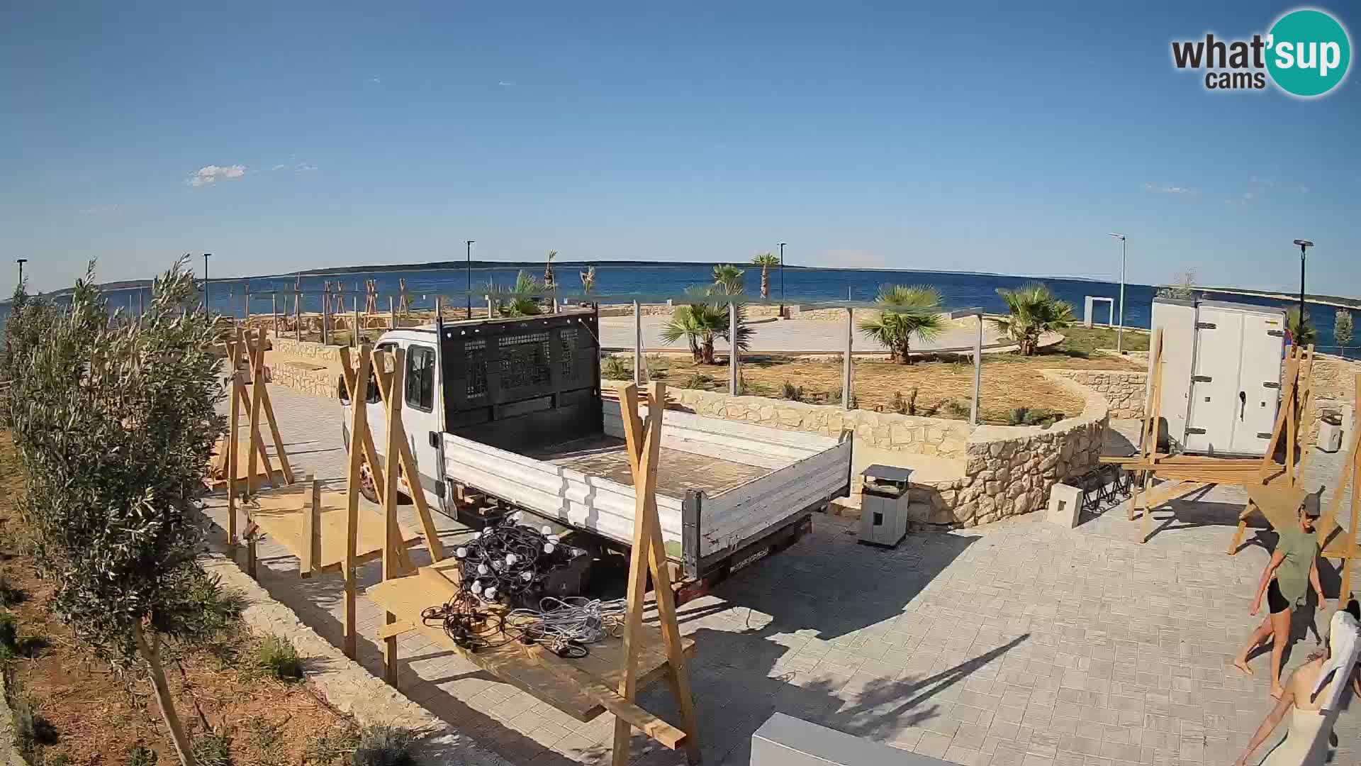 Mandre Sommerbühne Webcam – Velika điga | Insel Pag
