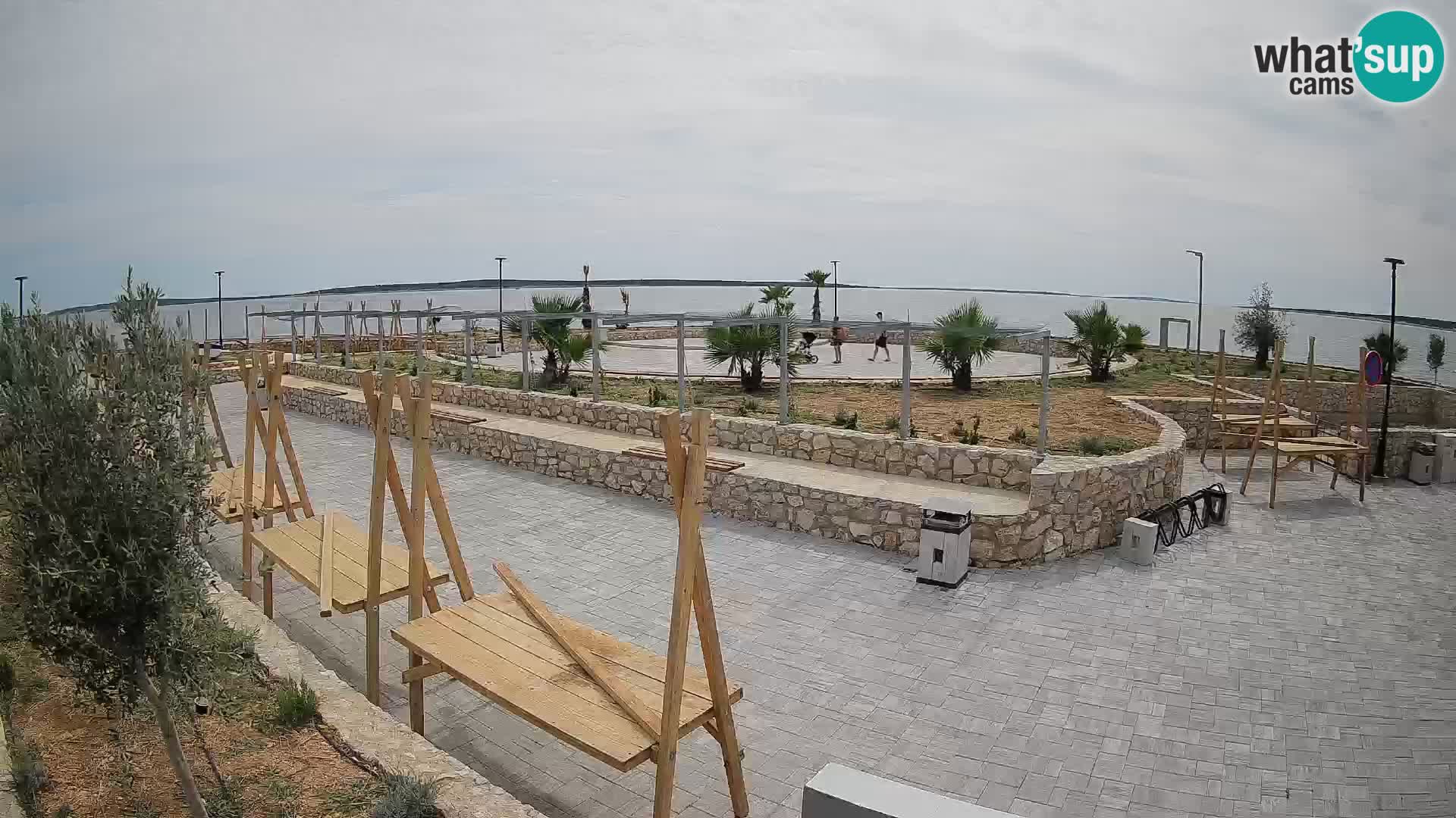Mandre Summer Stage Webcam – Velika điga | Pag Island