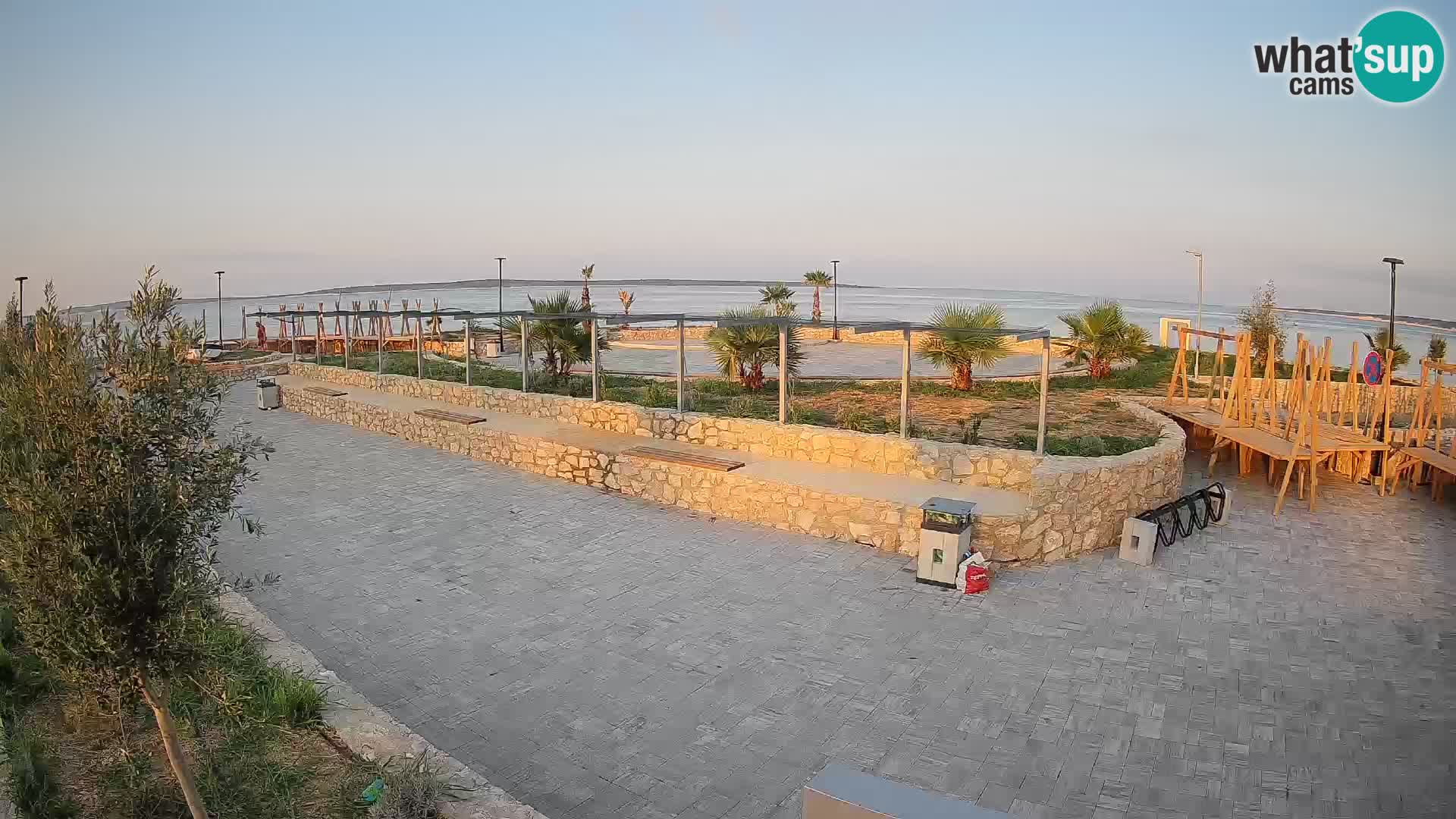 Webcam Mandre – Palco estivo Velika điga | Isola di Pag