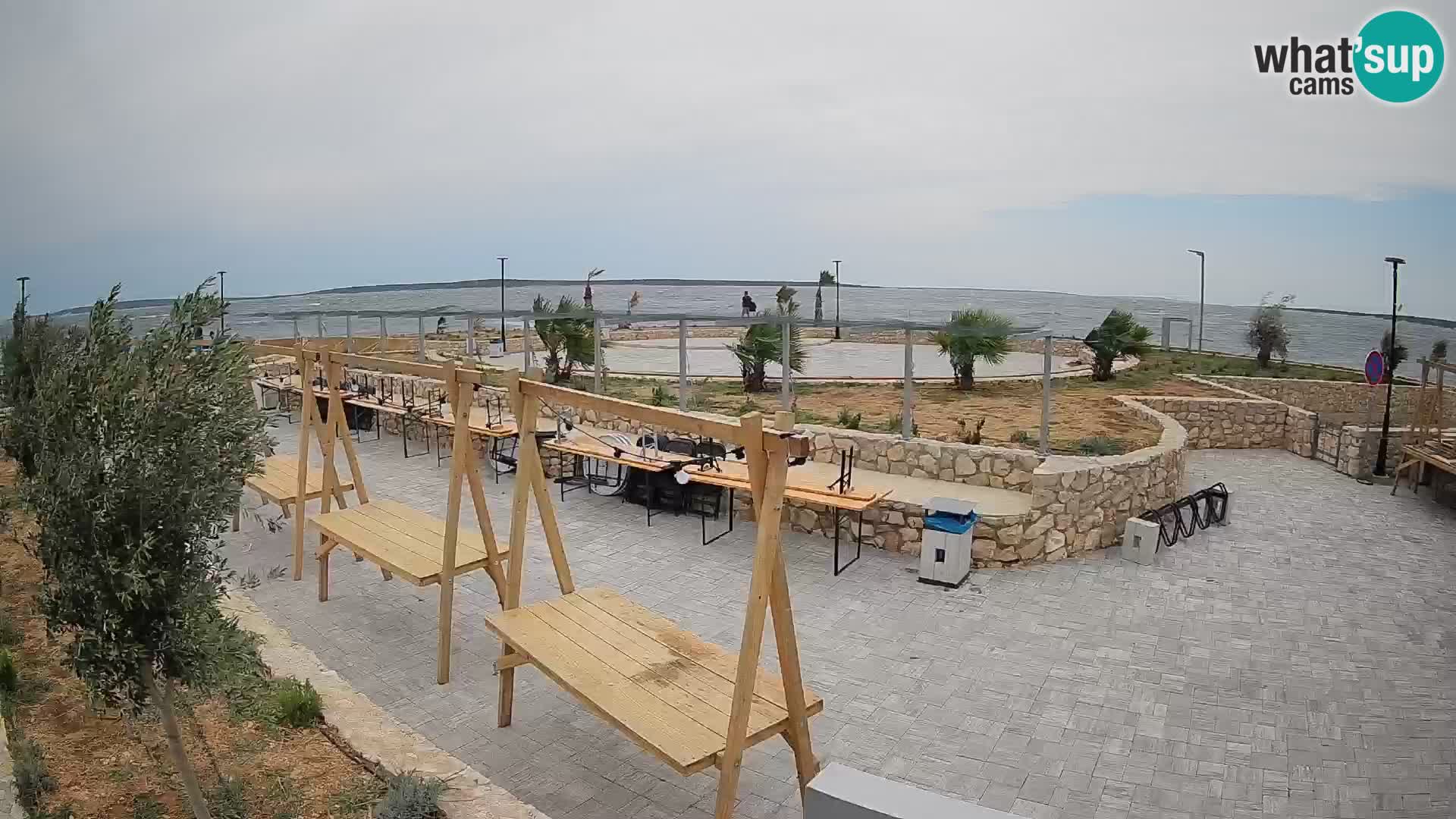 Mandre Summer Stage Webcam – Velika điga | Pag Island