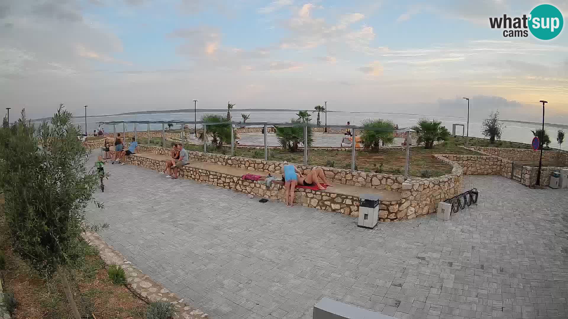 Mandre Summer Stage Webcam – Velika điga | Pag Island