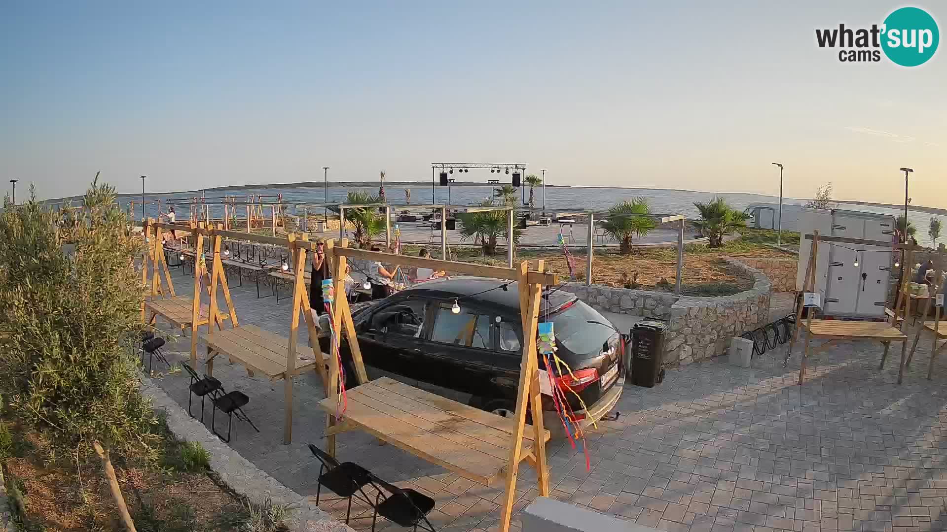 Mandre Sommerbühne Webcam – Velika điga | Insel Pag