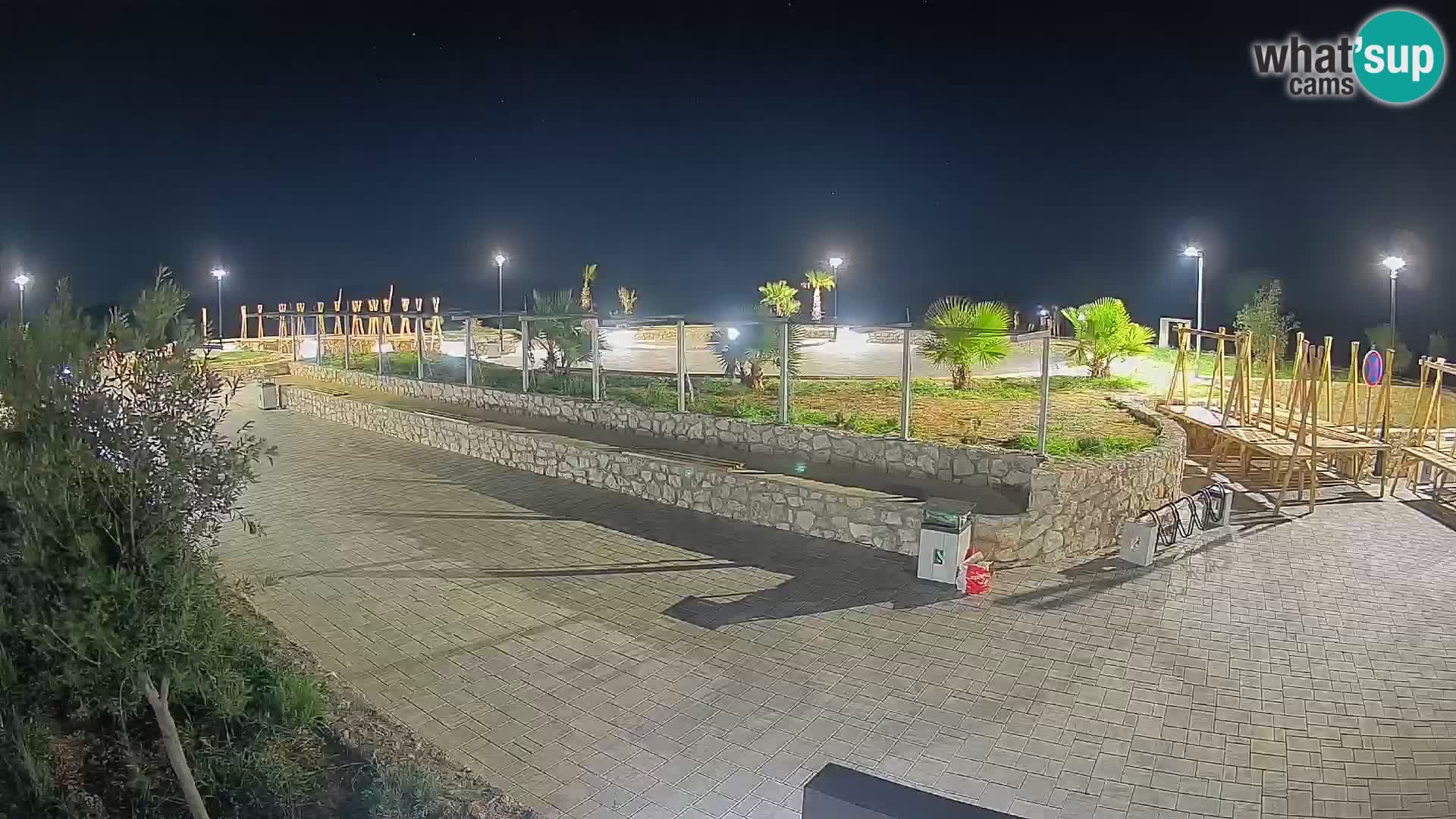 Webcam Mandre – Palco estivo Velika điga | Isola di Pag