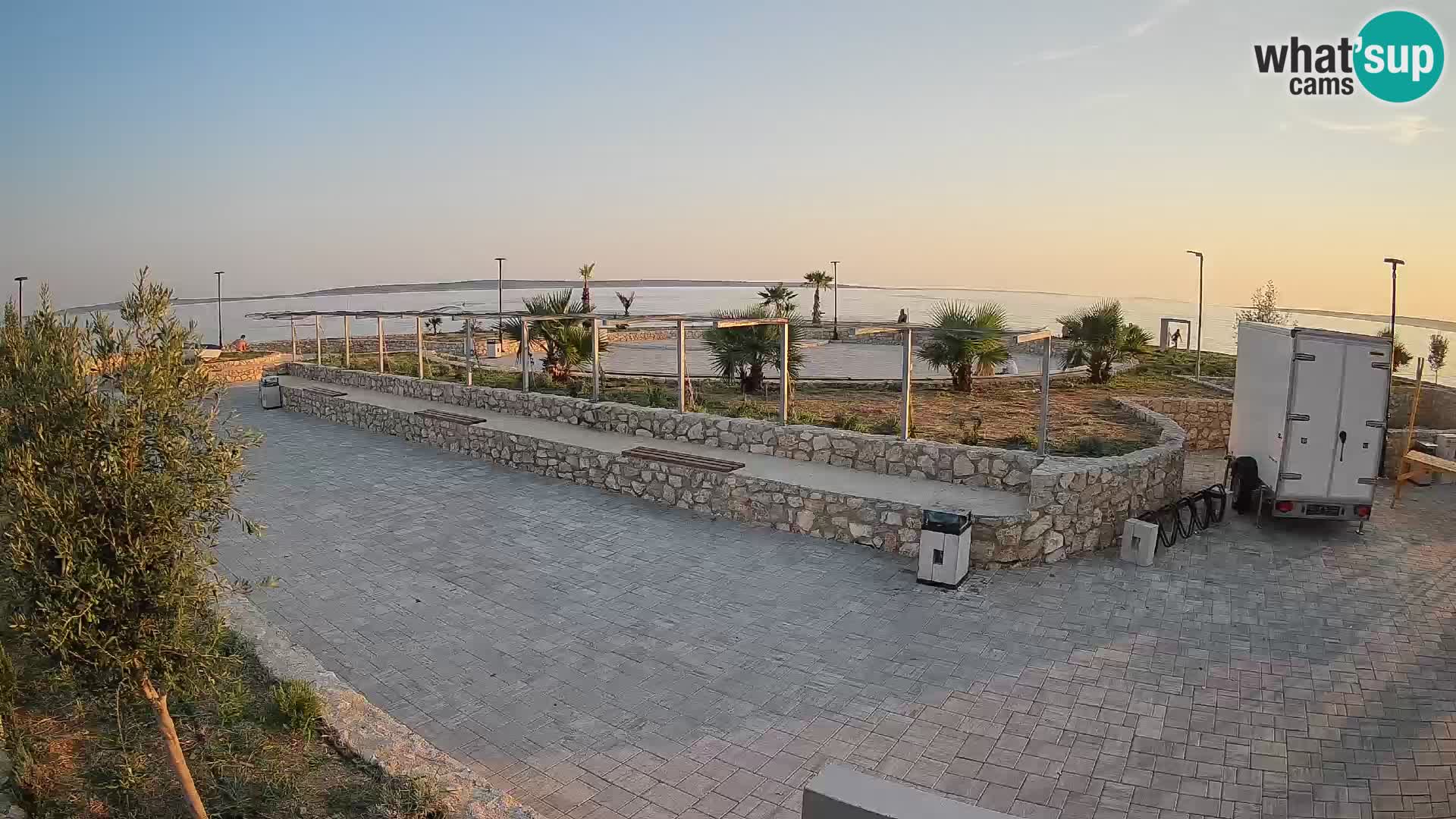 Webcam Mandre – Palco estivo Velika điga | Isola di Pag