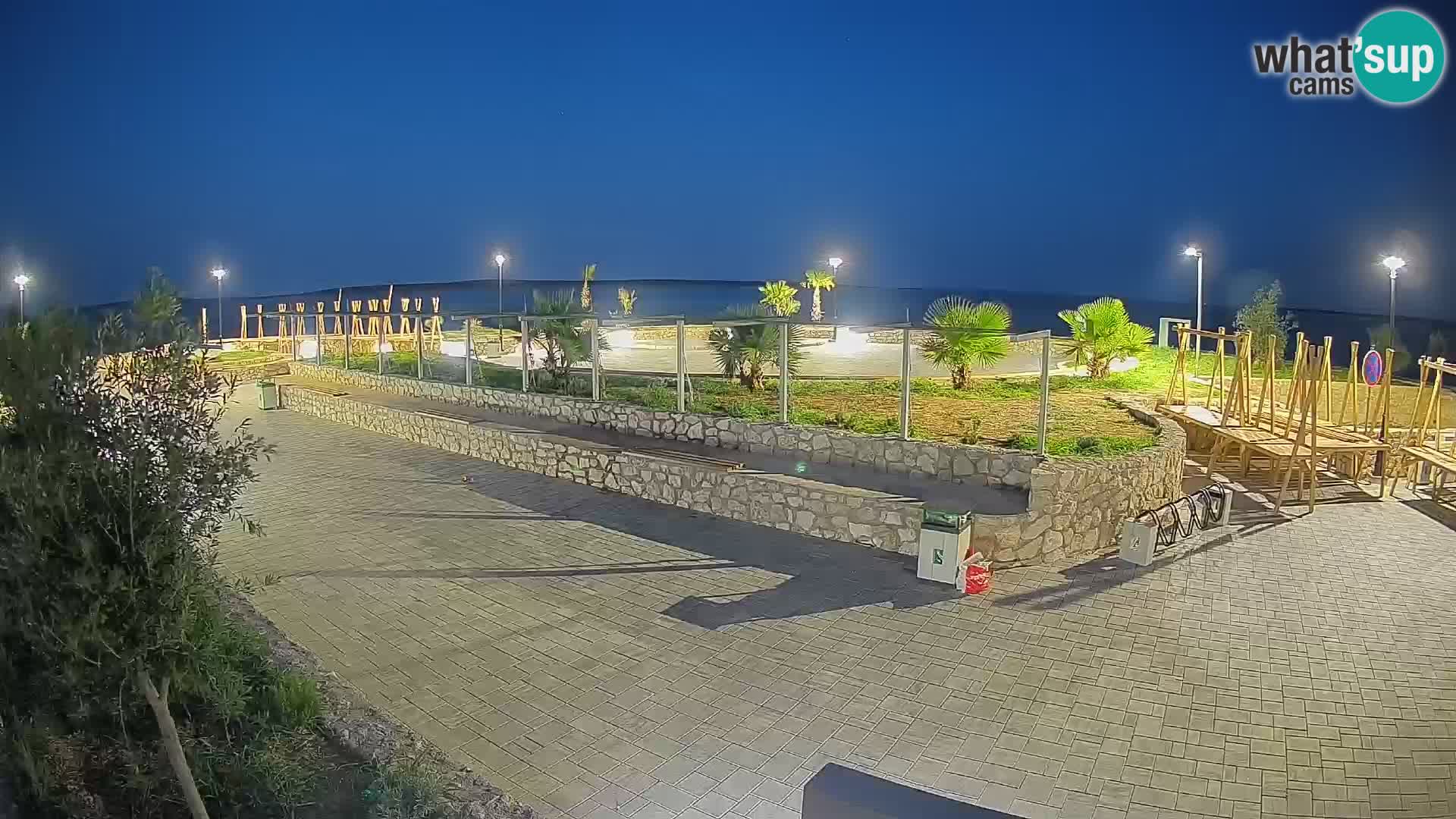 Mandre Sommerbühne Webcam – Velika điga | Insel Pag