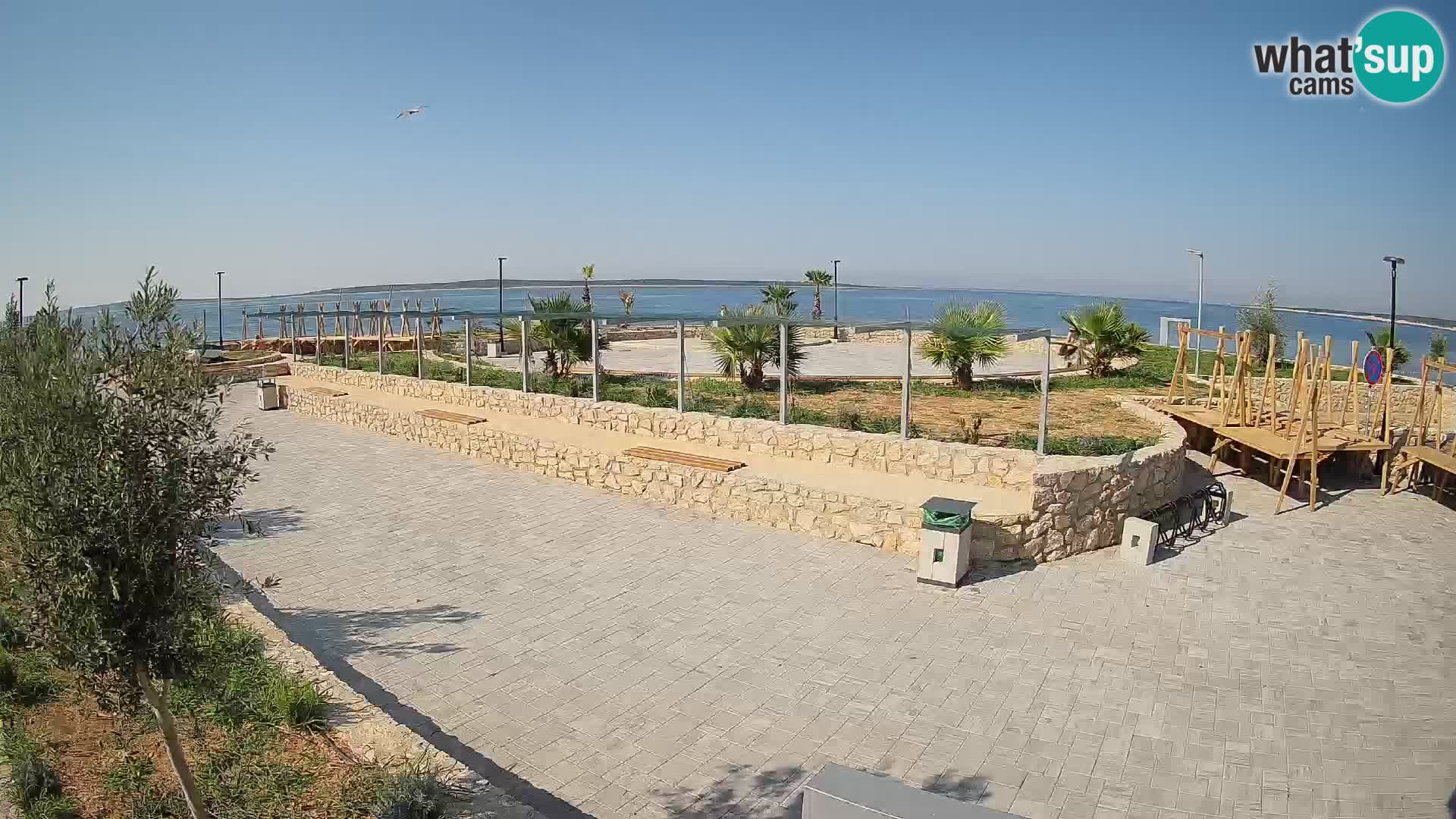 Mandre Sommerbühne Webcam – Velika điga | Insel Pag