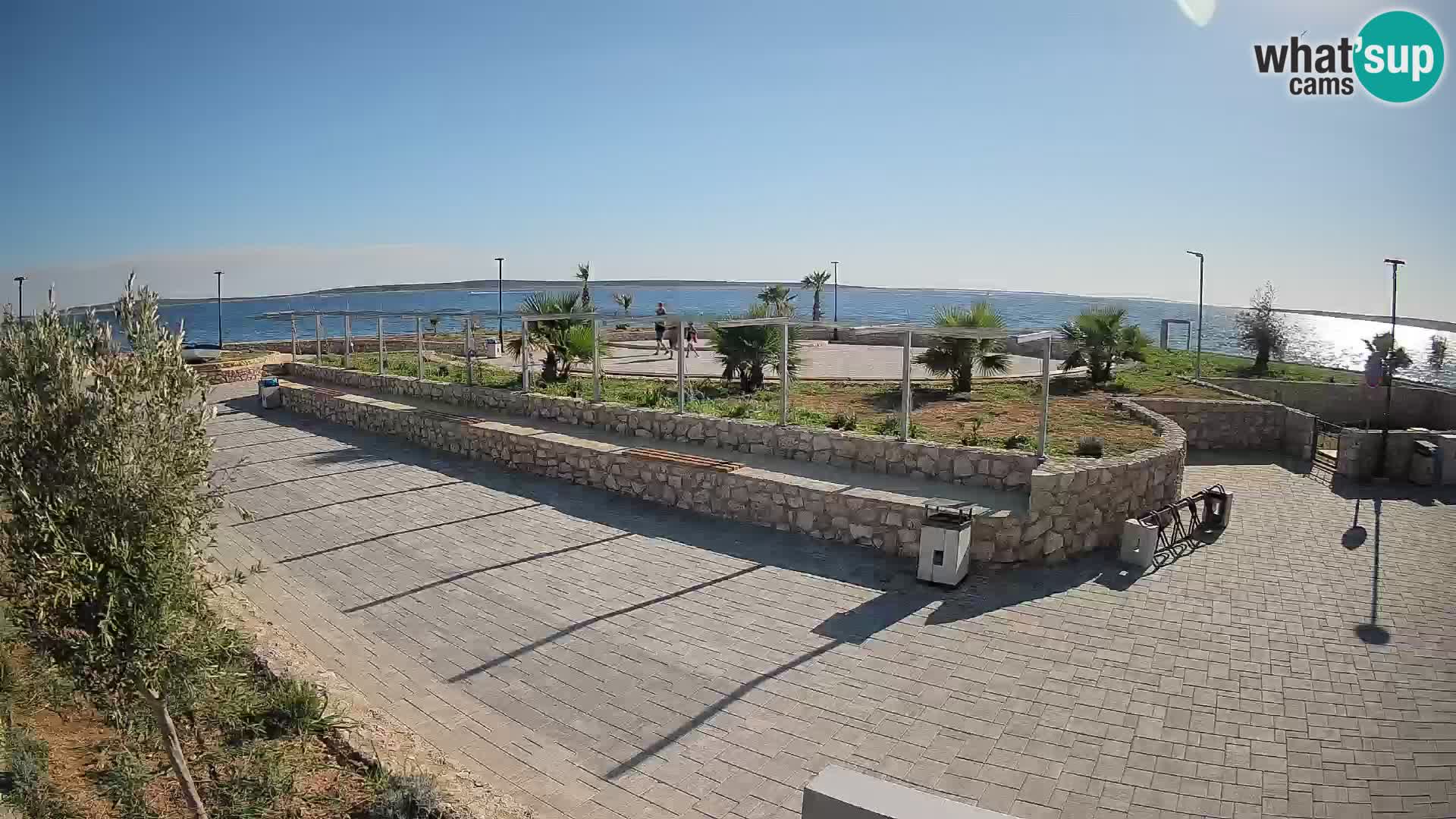 Webcam Mandre – Palco estivo Velika điga | Isola di Pag