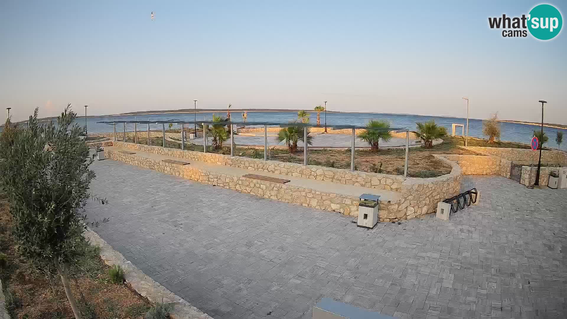 Webcam Mandre – Palco estivo Velika điga | Isola di Pag