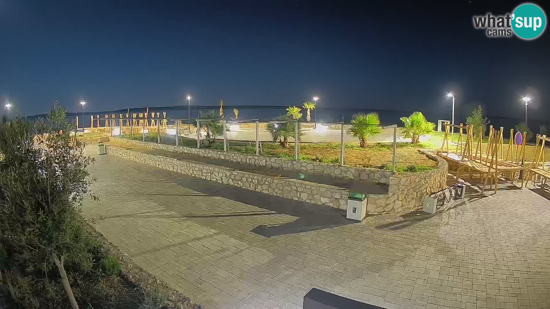 Mandre Summer Stage Webcam – Velika điga | Pag Island