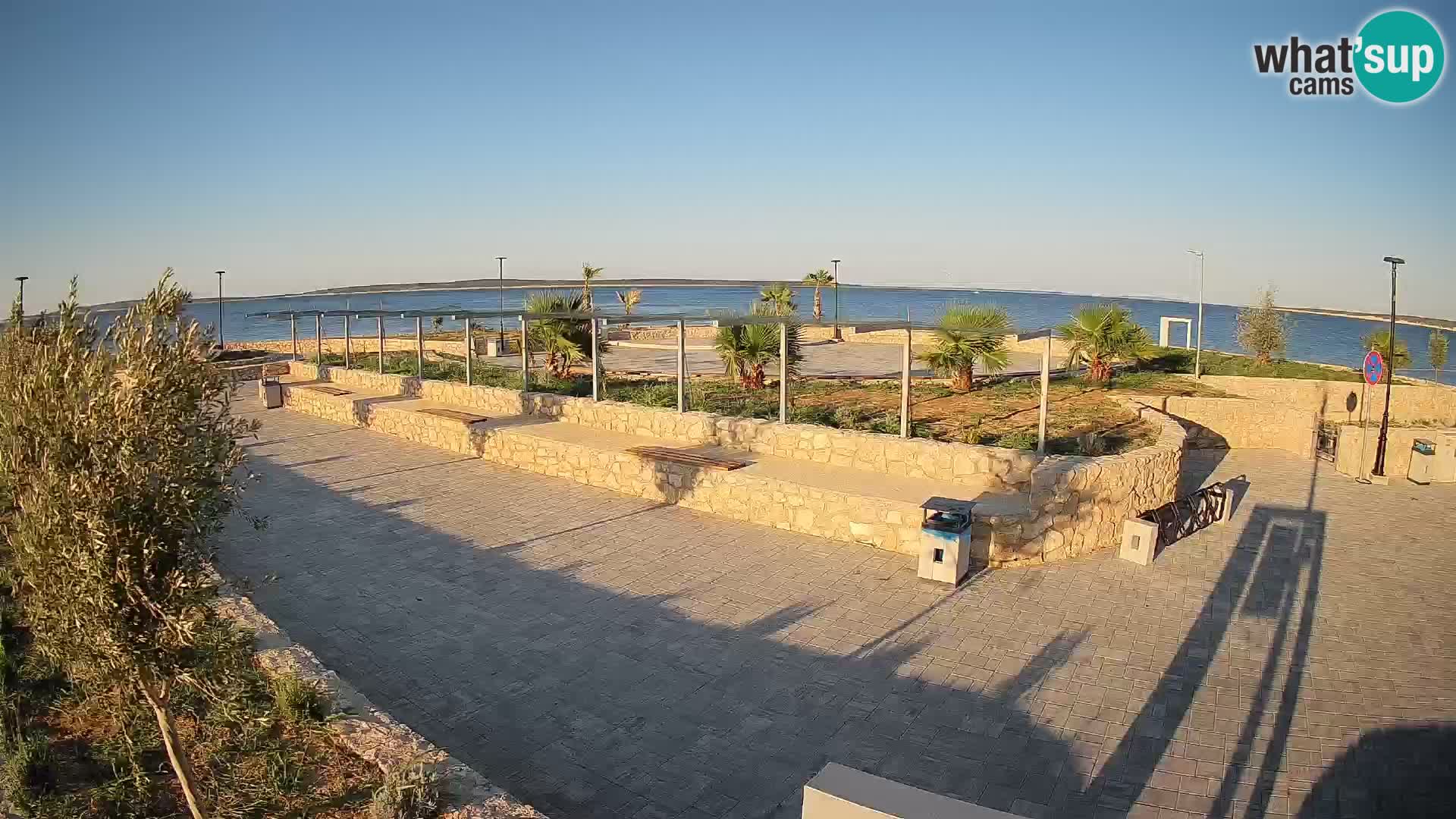 Mandre Sommerbühne Webcam – Velika điga | Insel Pag
