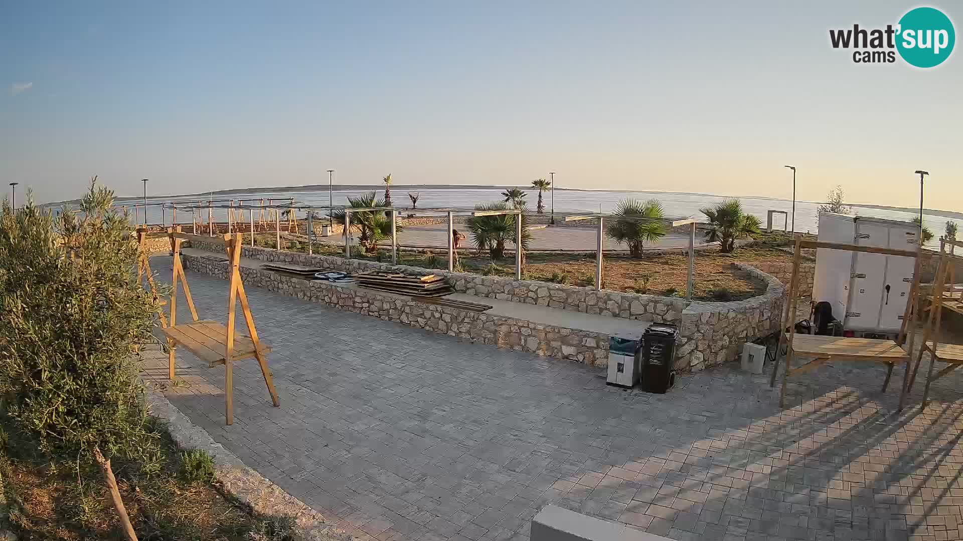 Mandre Sommerbühne Webcam – Velika điga | Insel Pag