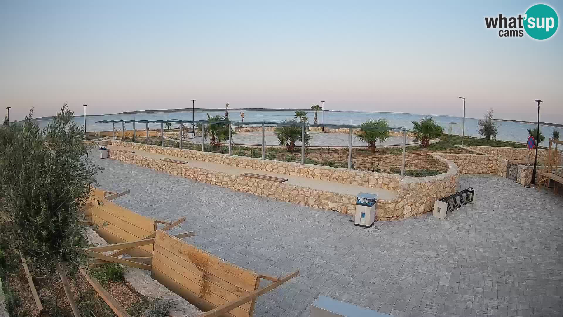 Mandre Sommerbühne Webcam – Velika điga | Insel Pag