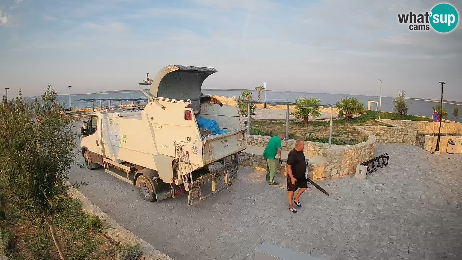 Webcam Mandre – Palco estivo Velika điga | Isola di Pag