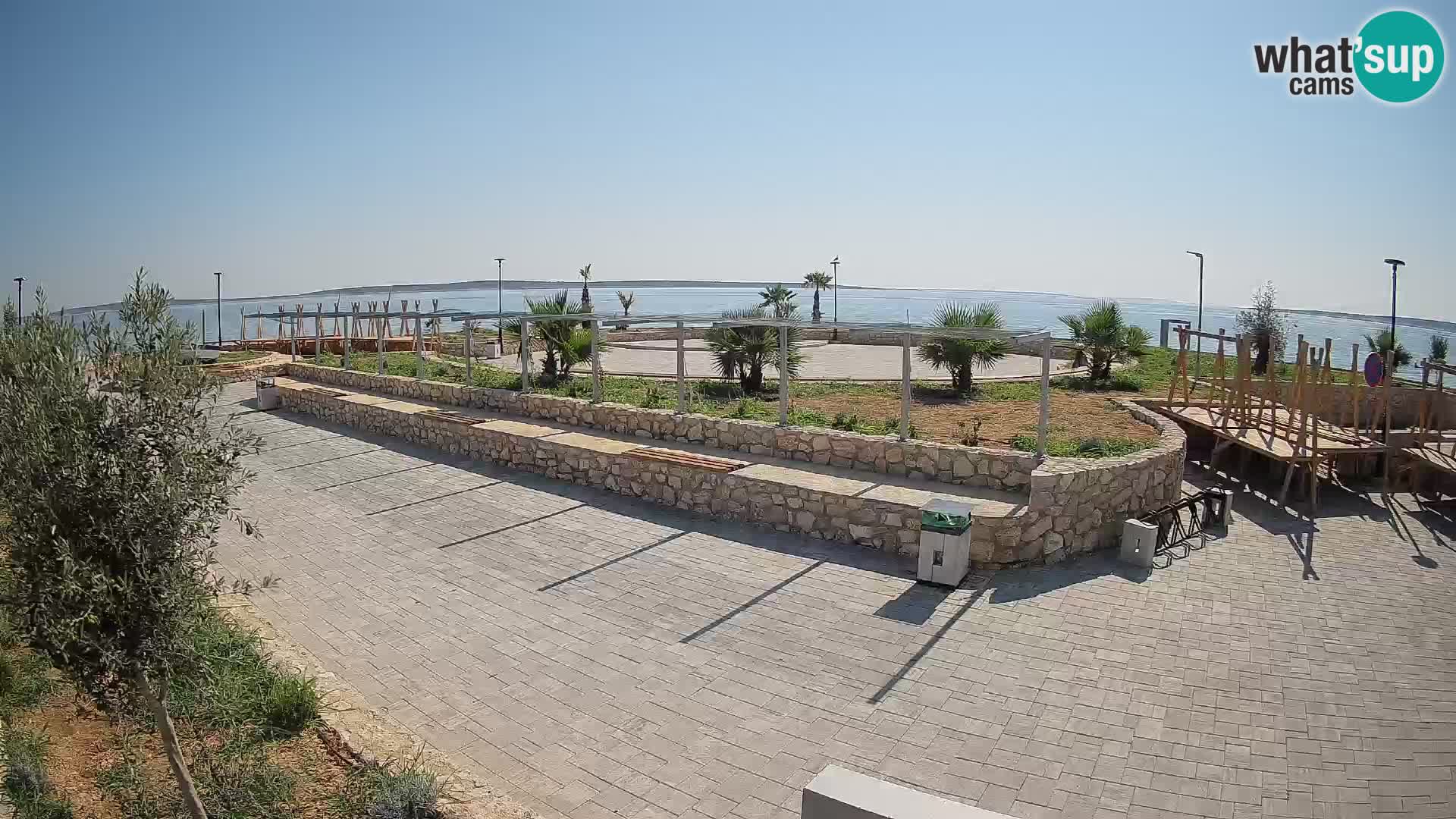 Webcam Mandre – Palco estivo Velika điga | Isola di Pag