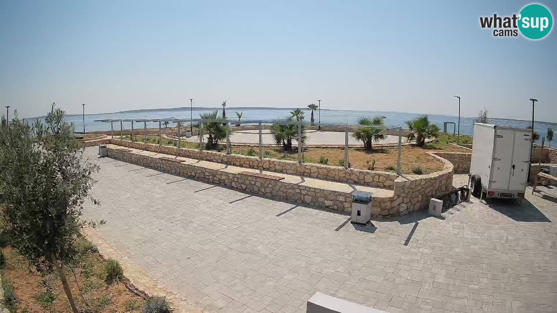 Mandre Summer Stage Webcam – Velika điga | Pag Island
