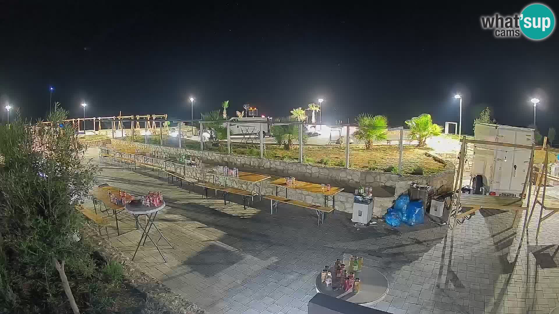 Mandre Sommerbühne Webcam – Velika điga | Insel Pag