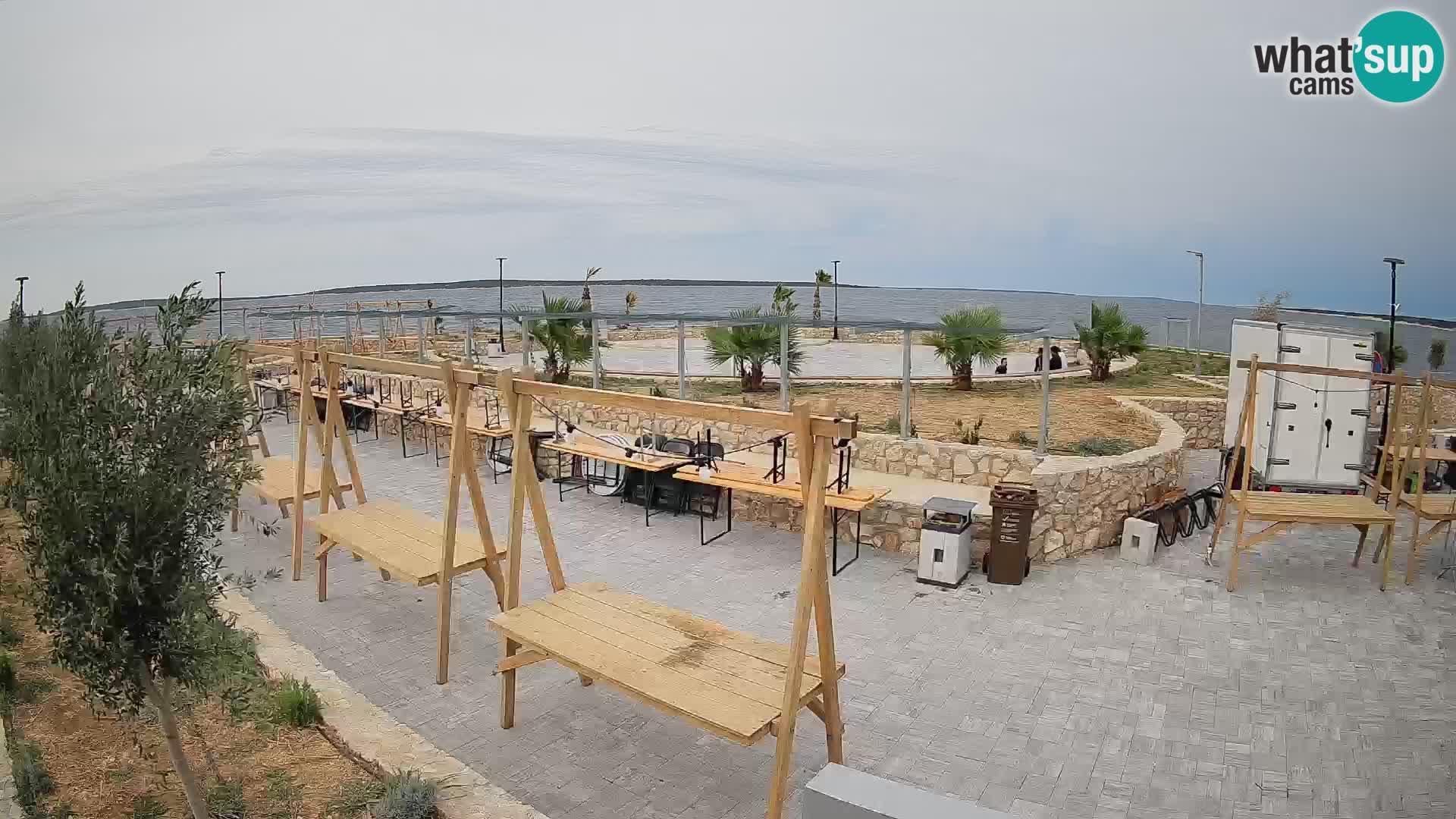 Webcam Mandre – Palco estivo Velika điga | Isola di Pag