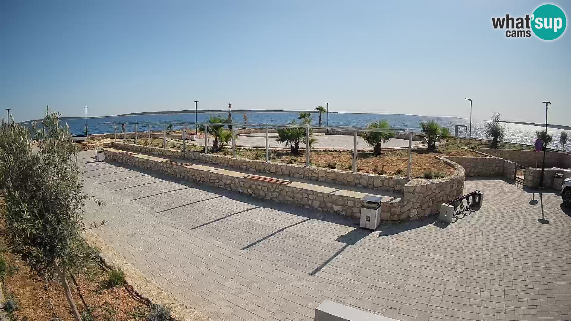 Webcam Mandre – Palco estivo Velika điga | Isola di Pag