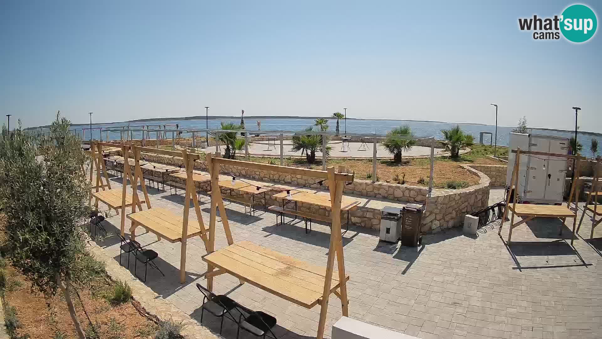 Webcam Mandre – Palco estivo Velika điga | Isola di Pag
