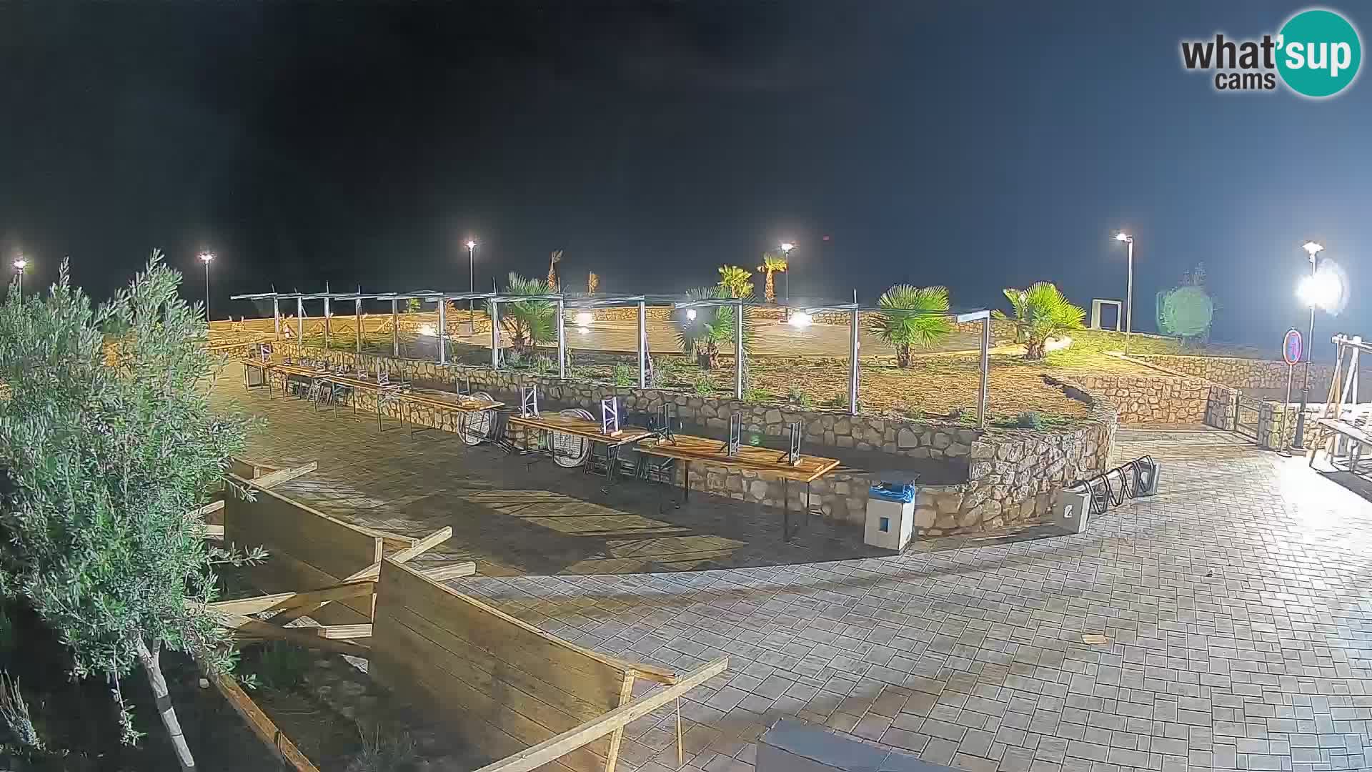 Webcam Mandre – Palco estivo Velika điga | Isola di Pag