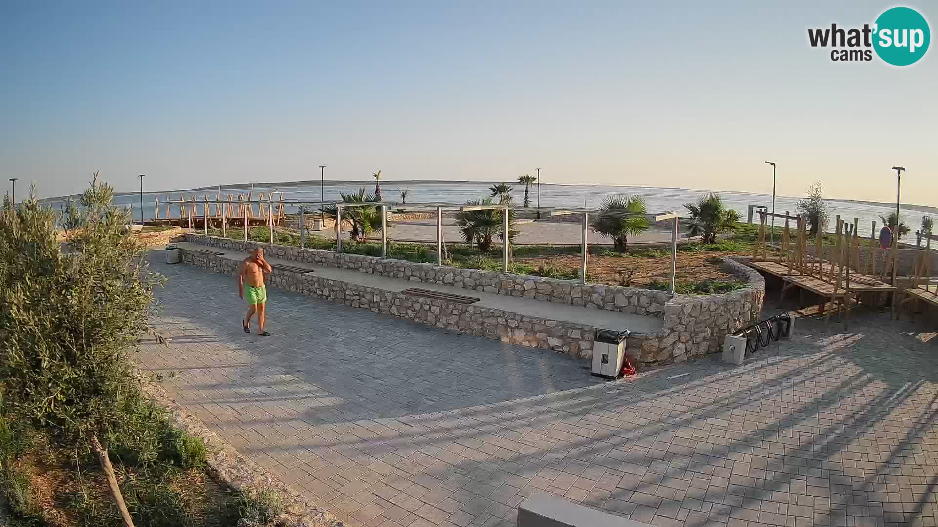Mandre Sommerbühne Webcam – Velika điga | Insel Pag