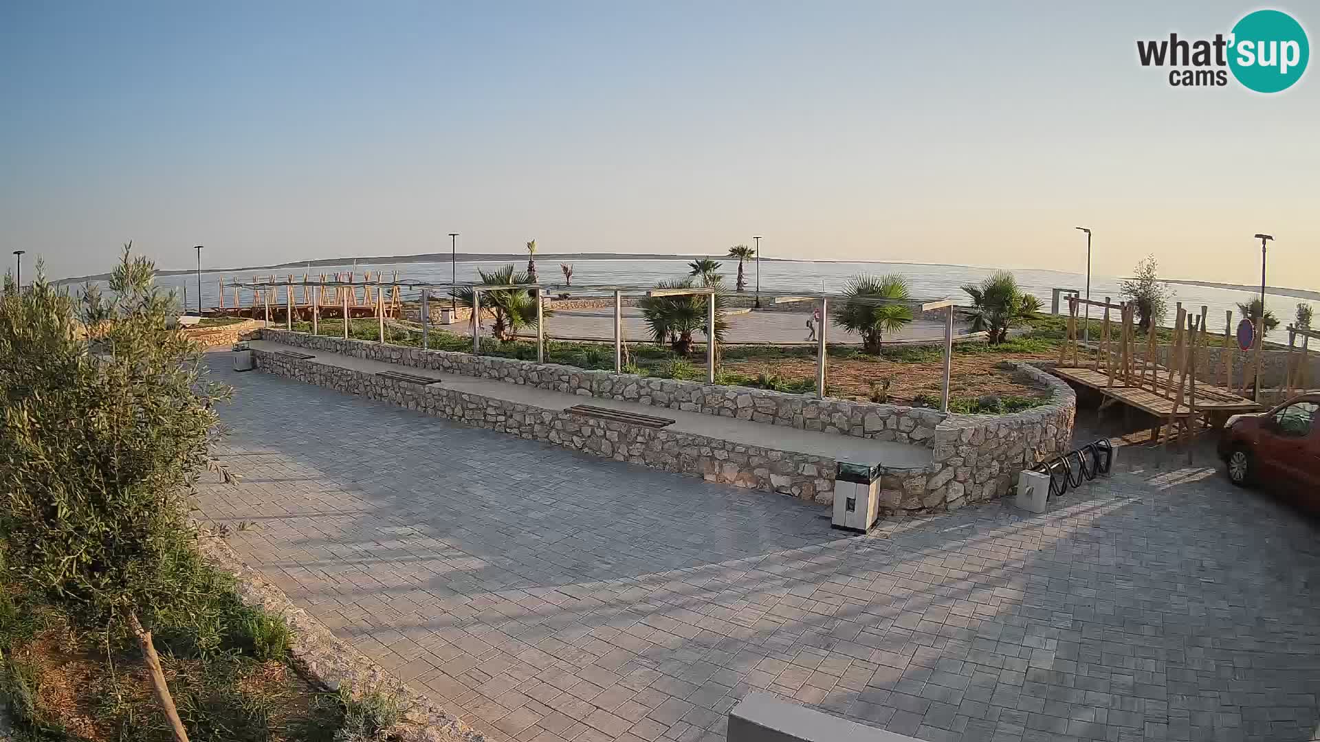 Mandre Summer Stage Webcam – Velika điga | Pag Island