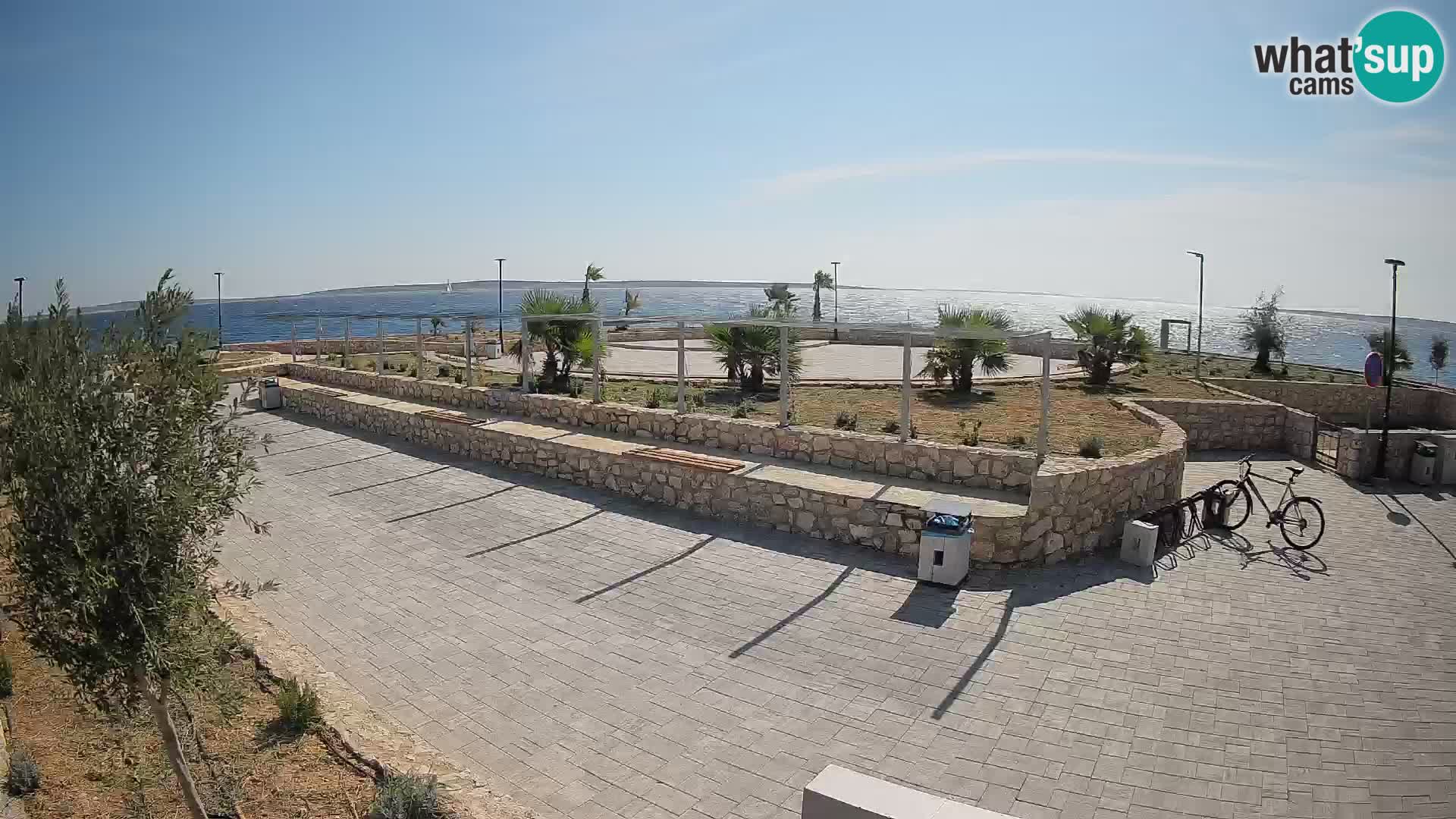 Webcam Mandre – Escenario de verano Velika điga | Isla de Pag