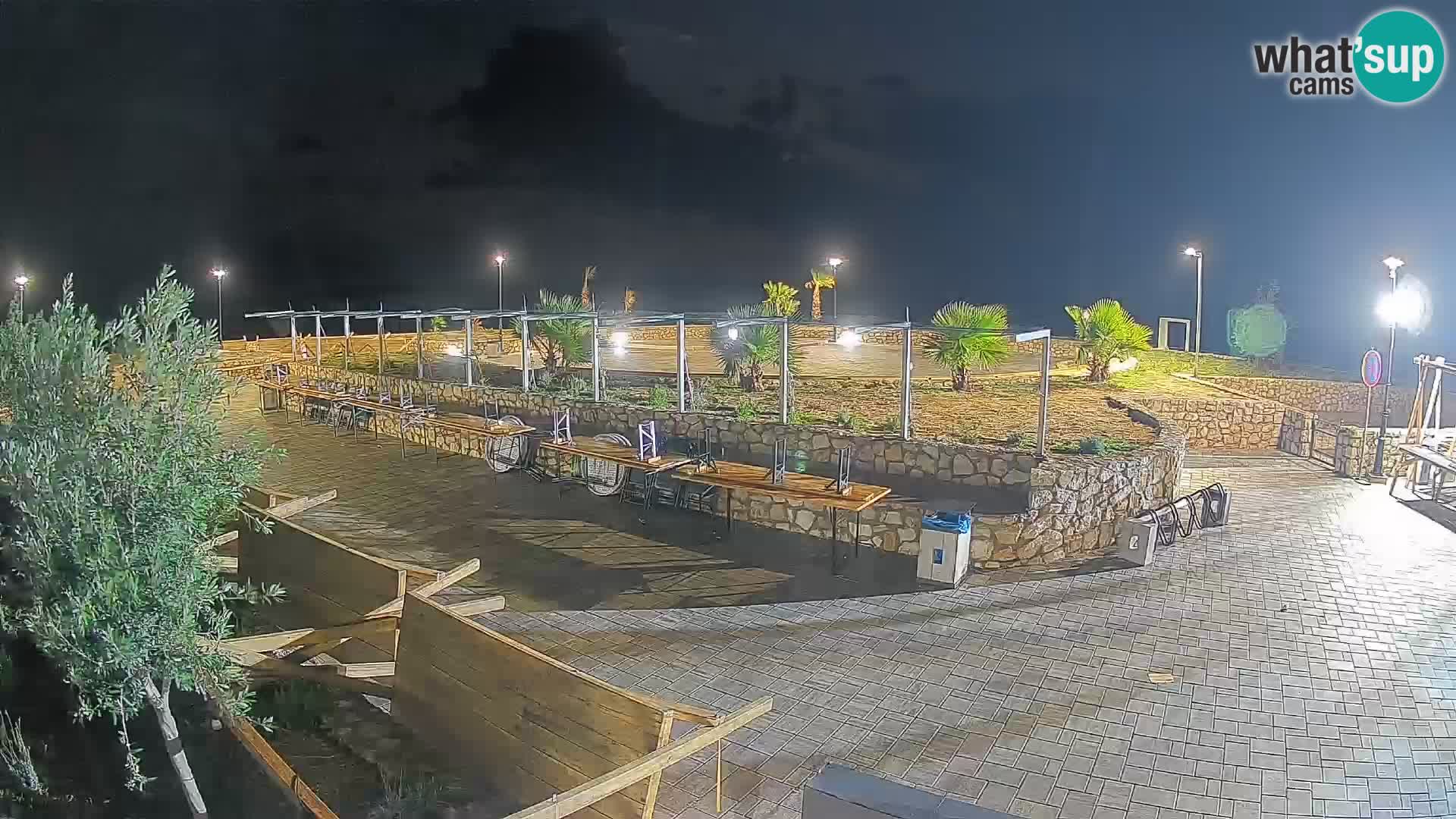 Mandre Sommerbühne Webcam – Velika điga | Insel Pag