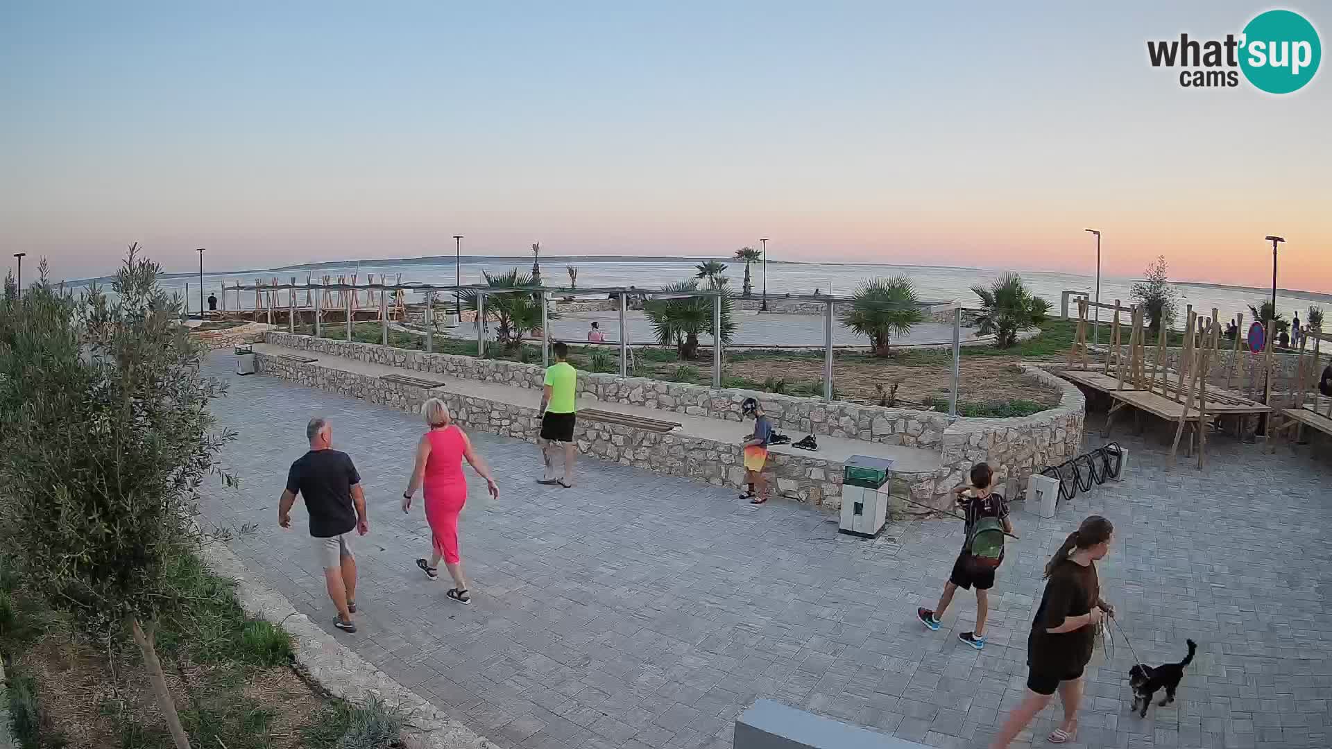 Mandre Summer Stage Webcam – Velika điga | Pag Island