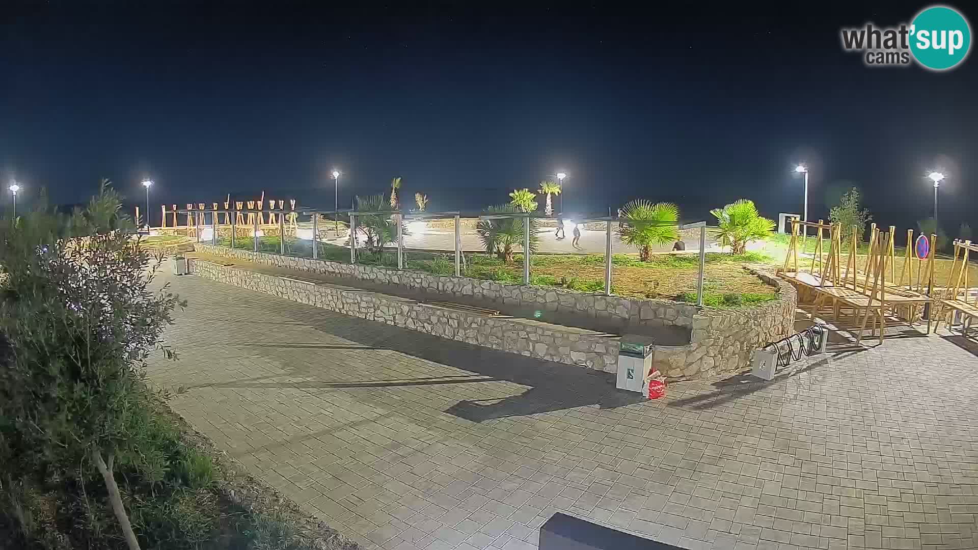 Webcam Mandre – Palco estivo Velika điga | Isola di Pag