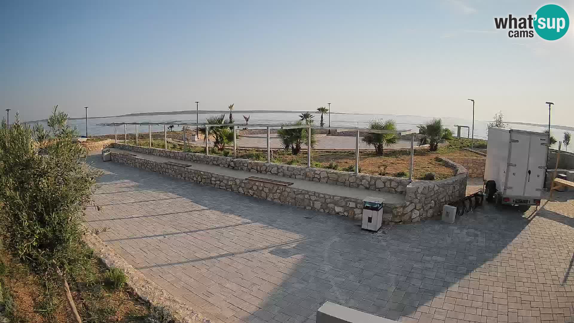 Mandre Summer Stage Webcam – Velika điga | Pag Island