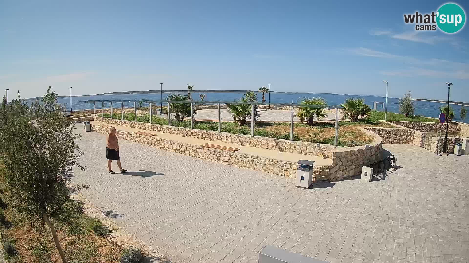 Mandre Sommerbühne Webcam – Velika điga | Insel Pag
