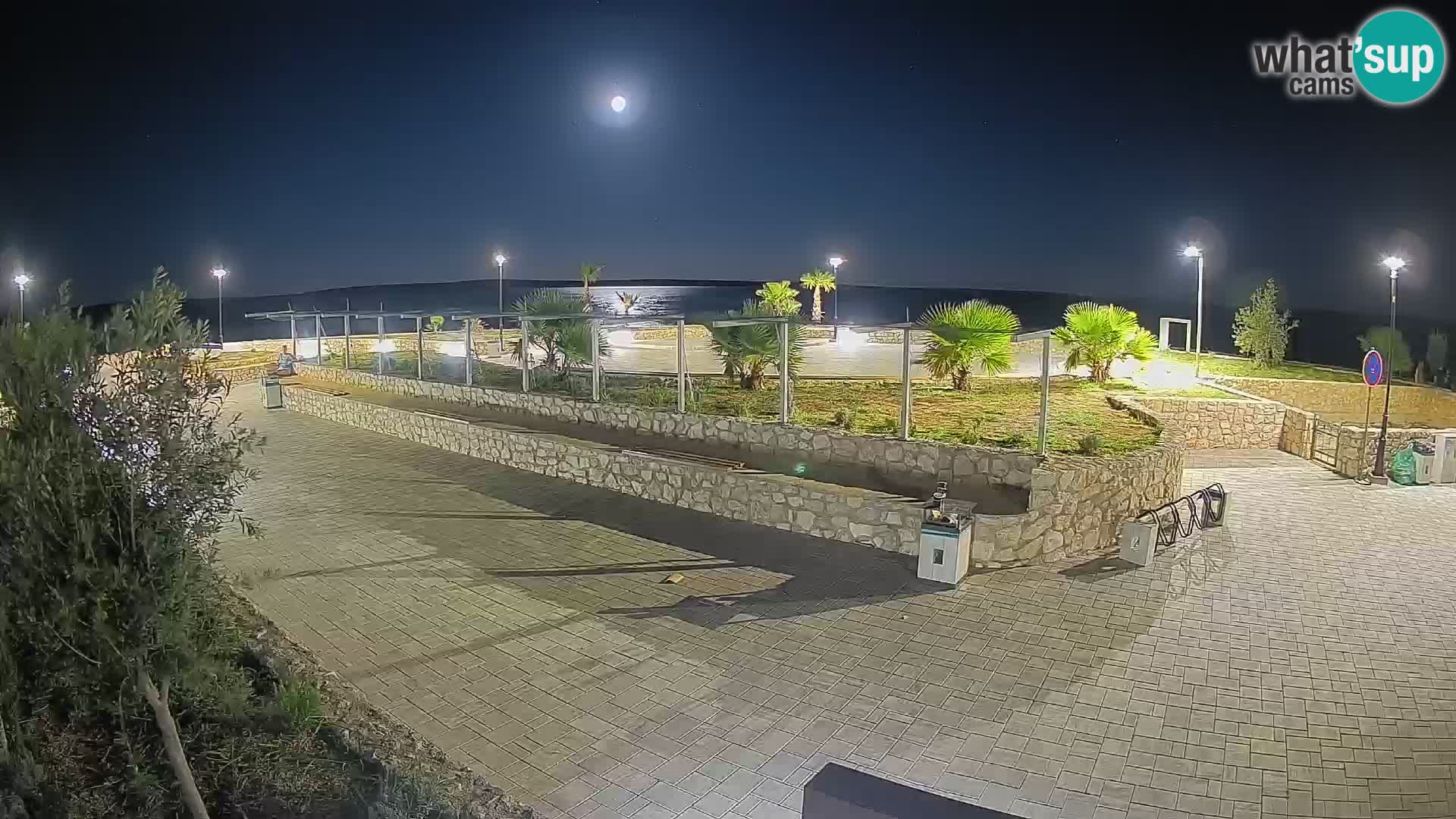 Webcam Mandre – Escenario de verano Velika điga | Isla de Pag