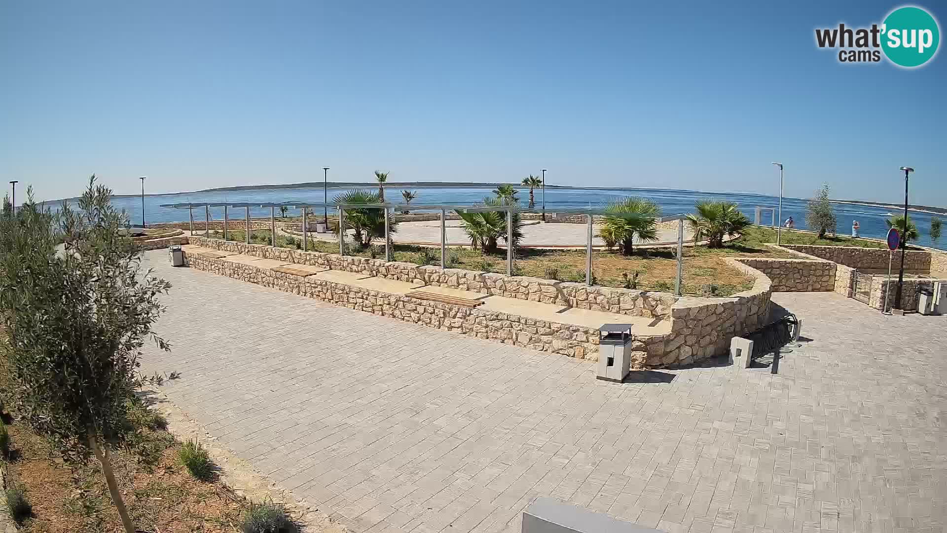 Webcam Mandre – Palco estivo Velika điga | Isola di Pag