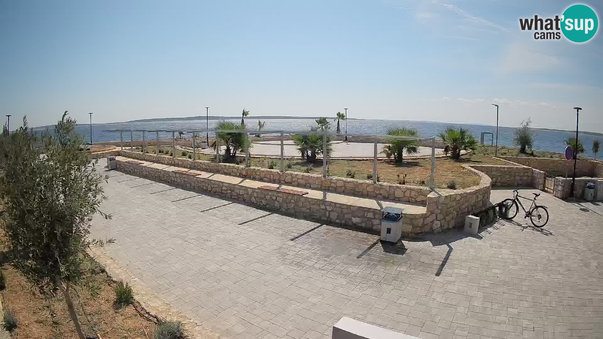 Mandre Summer Stage Webcam – Velika điga | Pag Island