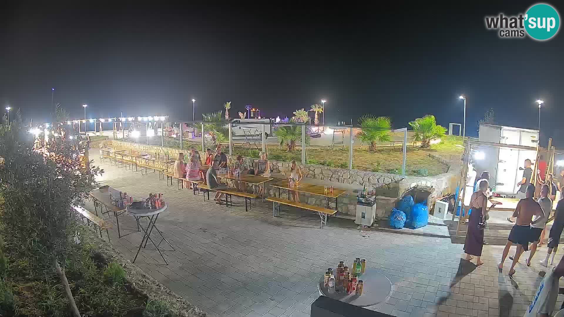 Mandre Sommerbühne Webcam – Velika điga | Insel Pag