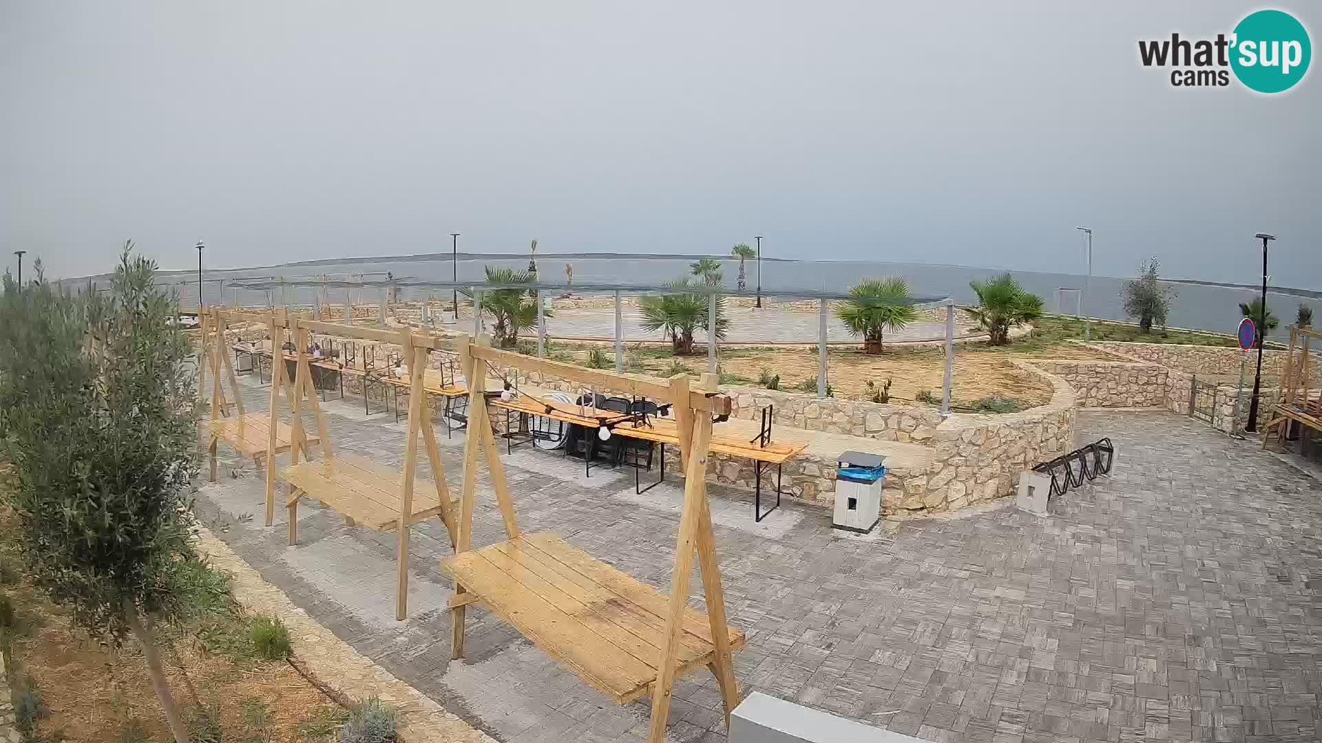 Webcam Mandre – Scène estivale Velika điga | Île de Pag