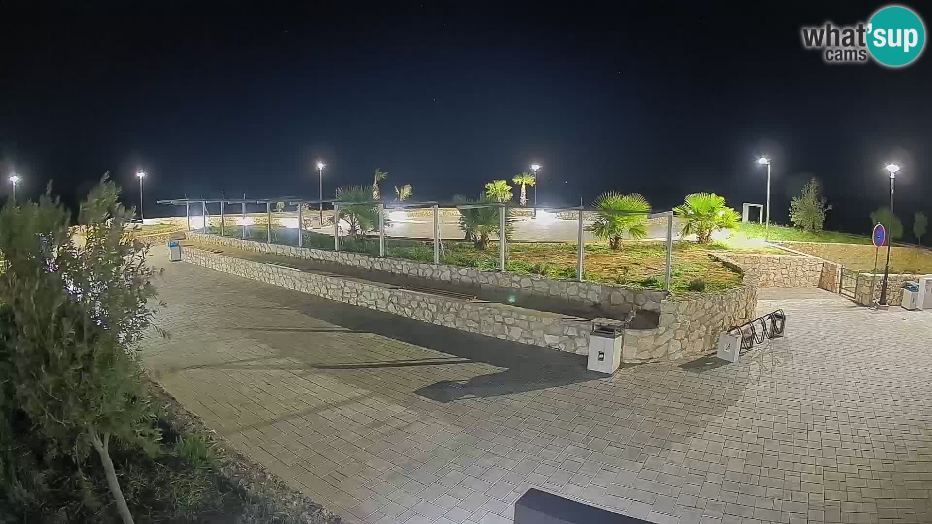 Mandre Summer Stage Webcam – Velika điga | Pag Island