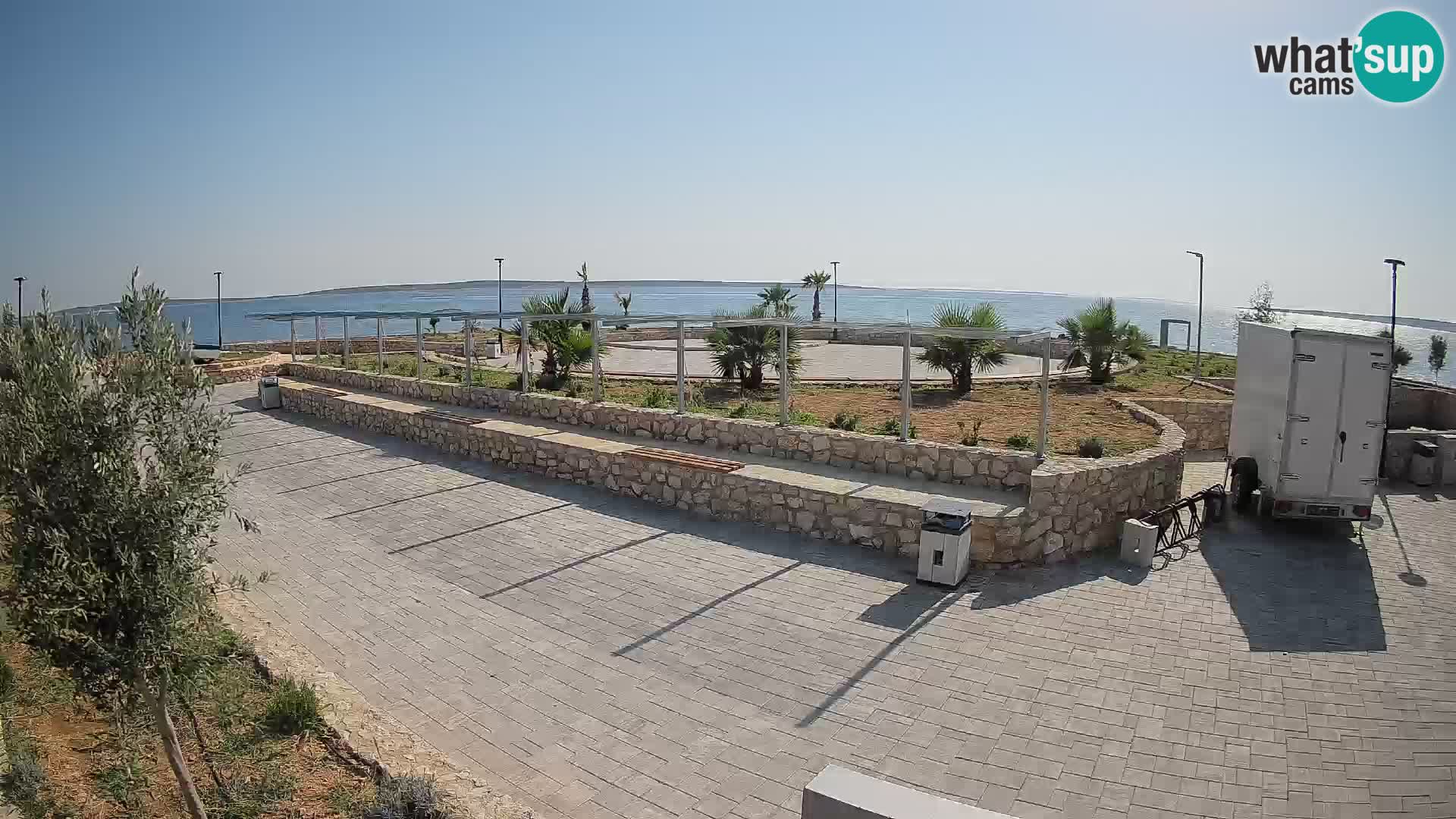 Webcam Mandre – Palco estivo Velika điga | Isola di Pag