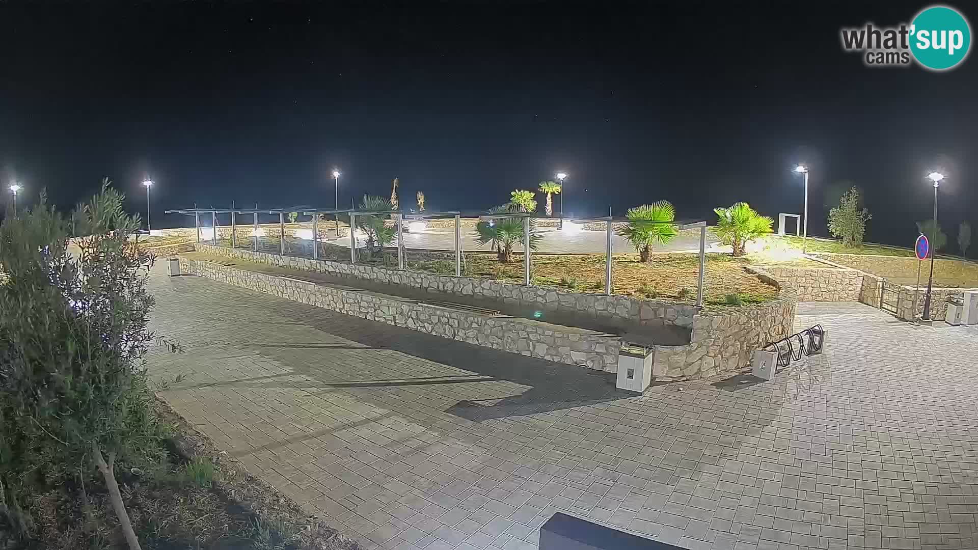 Webcam Mandre – Escenario de verano Velika điga | Isla de Pag