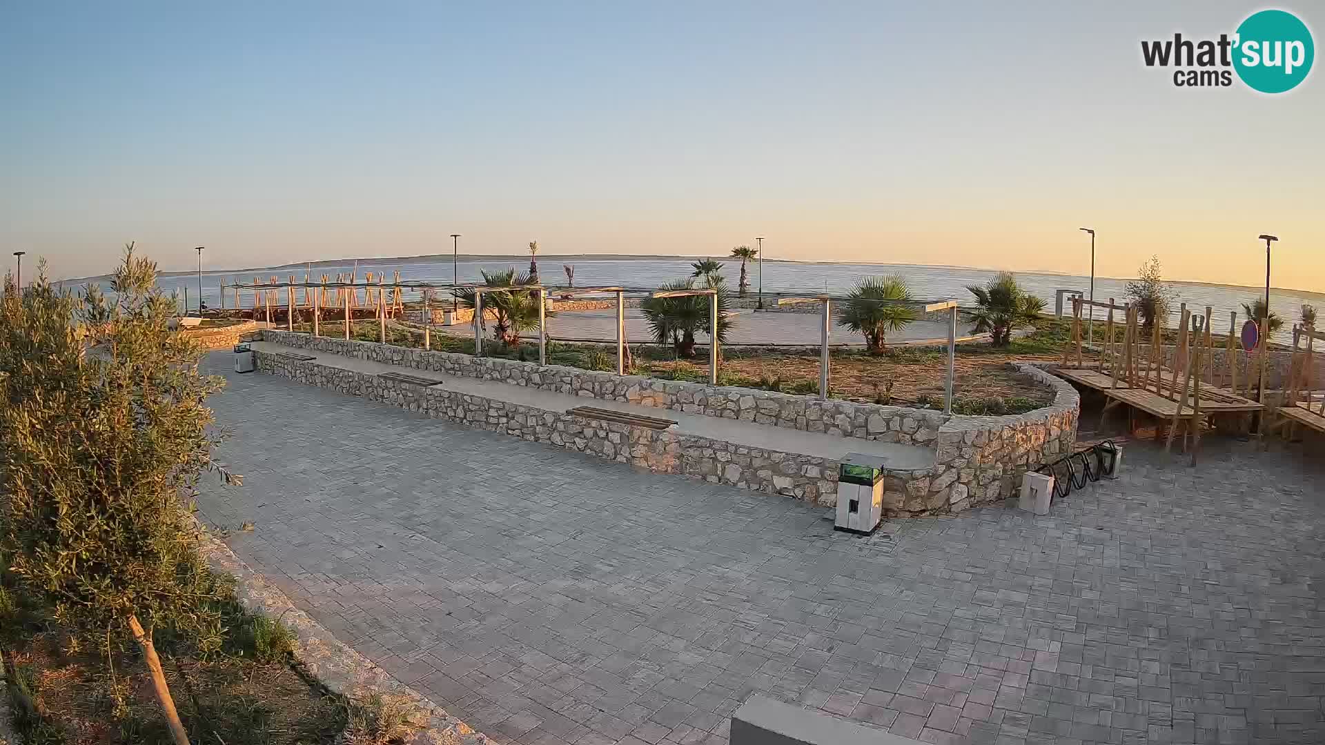 Mandre Sommerbühne Webcam – Velika điga | Insel Pag