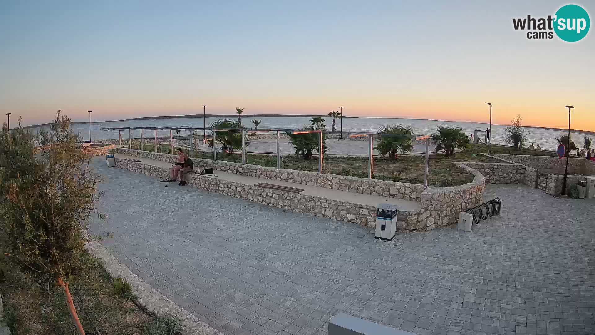 Webcam Mandre – Palco estivo Velika điga | Isola di Pag