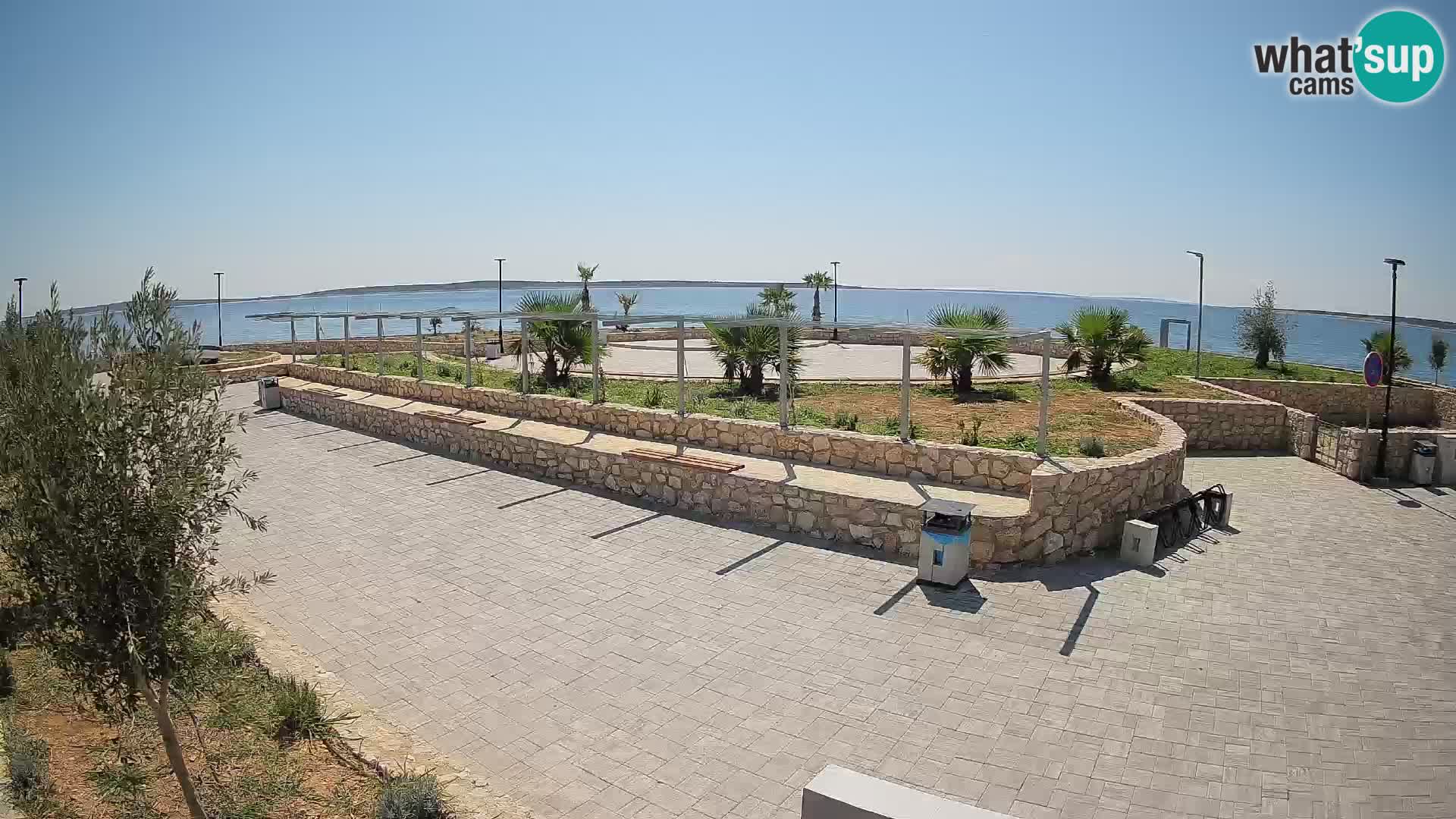Mandre Summer Stage Webcam – Velika điga | Pag Island
