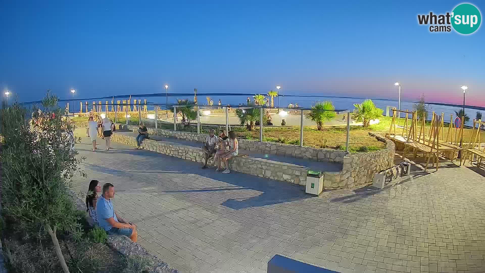 Mandre Sommerbühne Webcam – Velika điga | Insel Pag